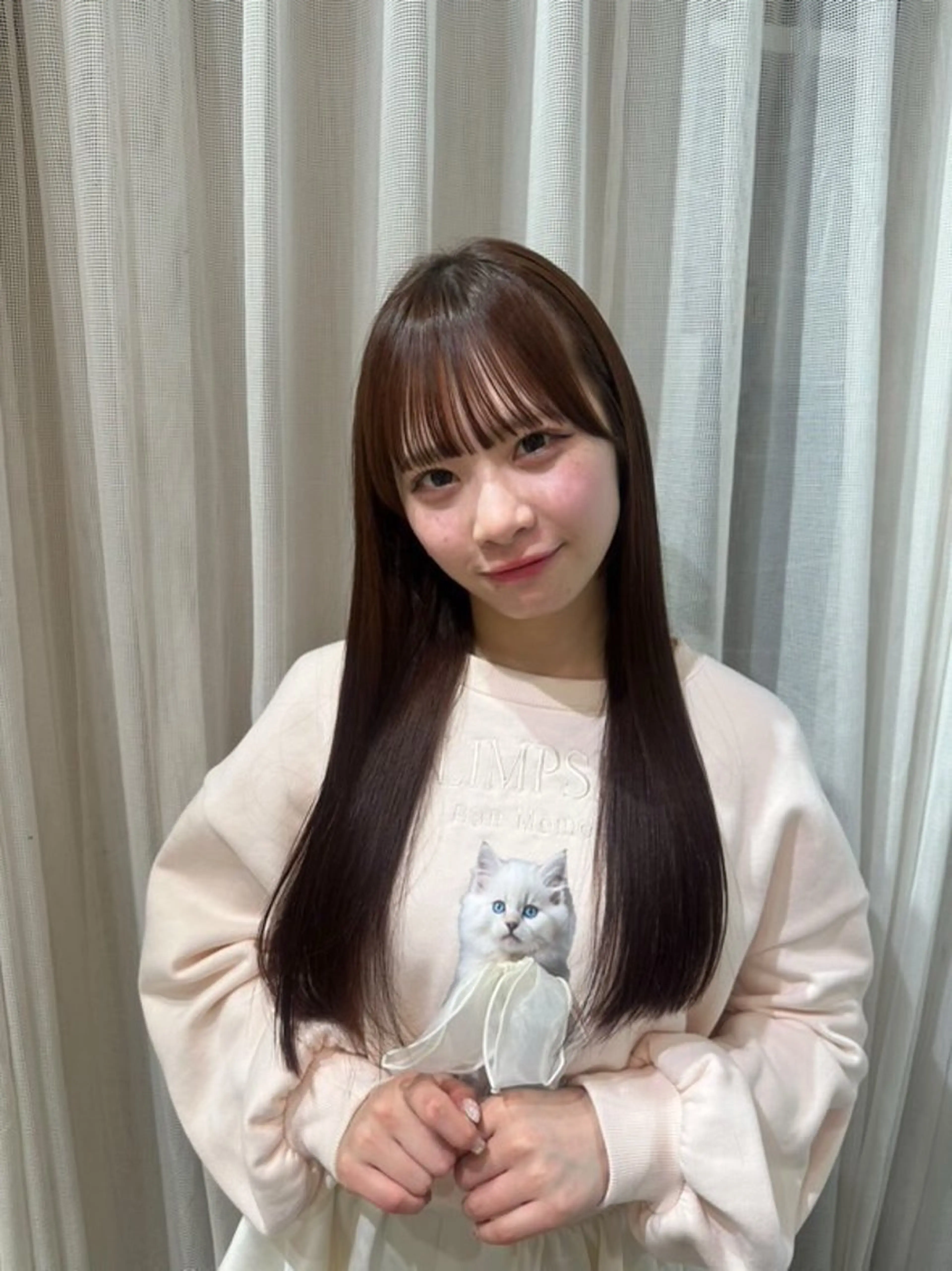 ロング カット トリートメント 🖤KURUMI🖤 潤艶・髪質改善のヘアスタイル