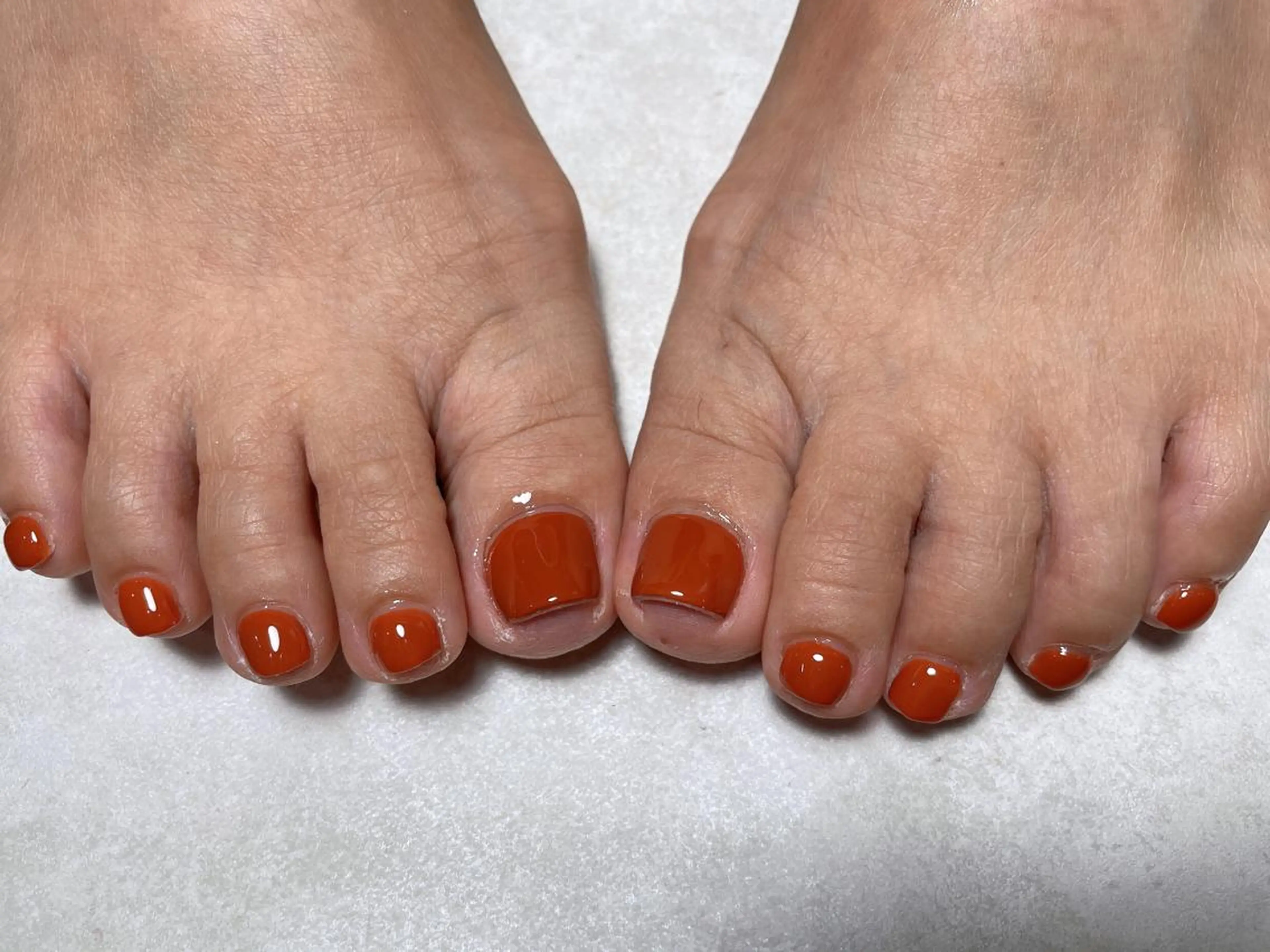 ◆フット◆300色以上から選べるワンカラー(付替オフなし)の写真