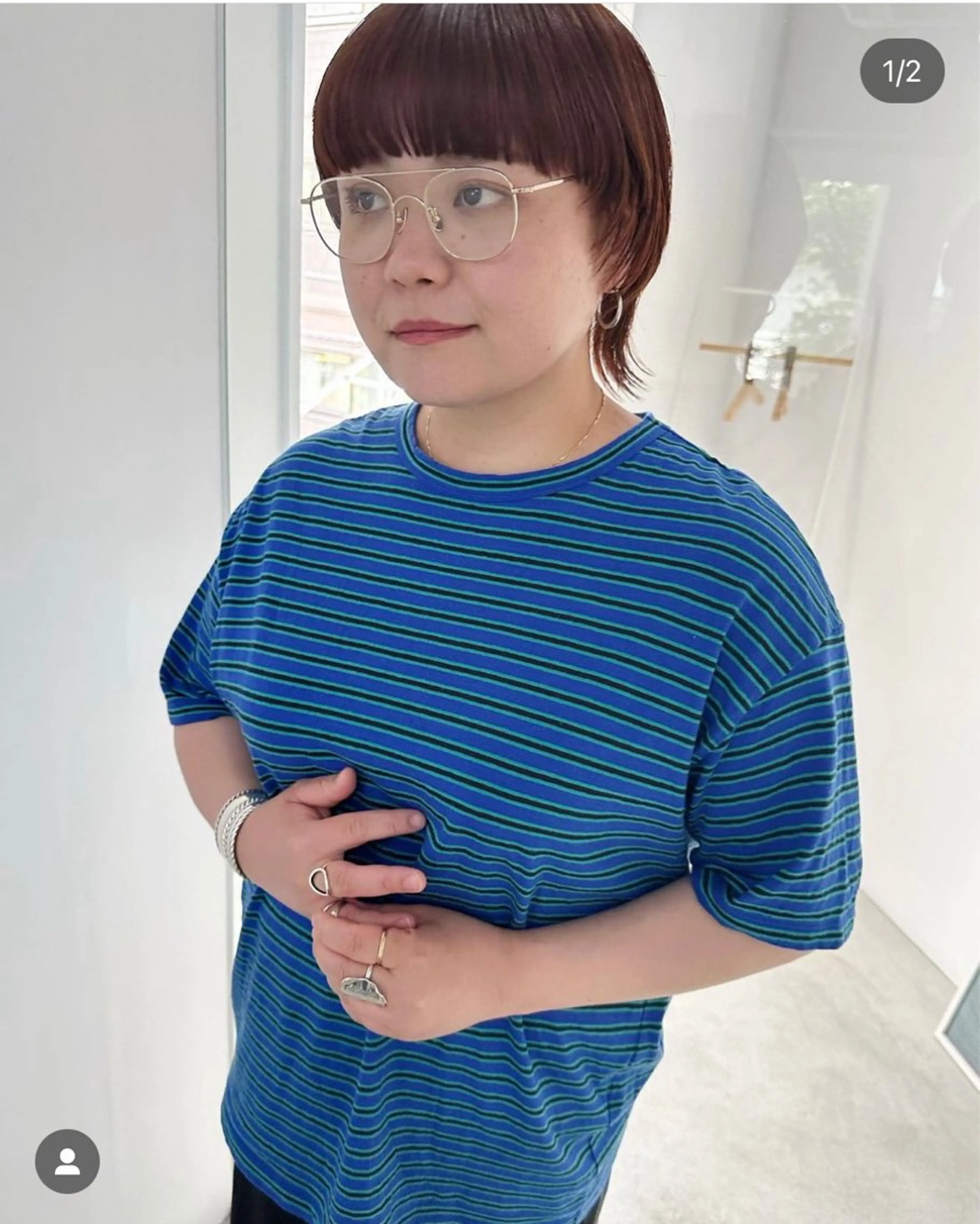 ショート MIGxLIG所属・けー ボブのヘアスタイル