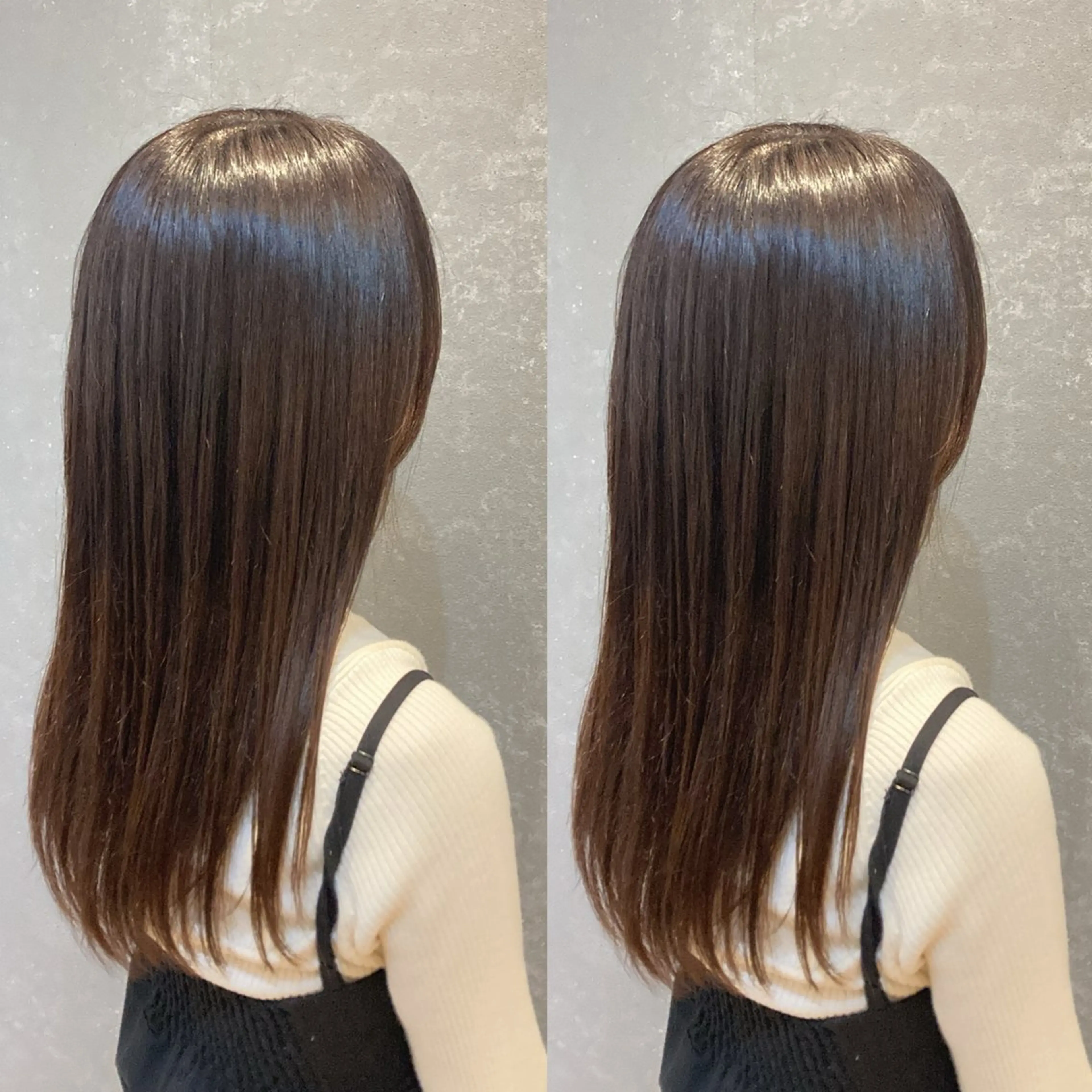 セミロング 髪質改善 トリートメント schon所属・み うのヘアスタイル