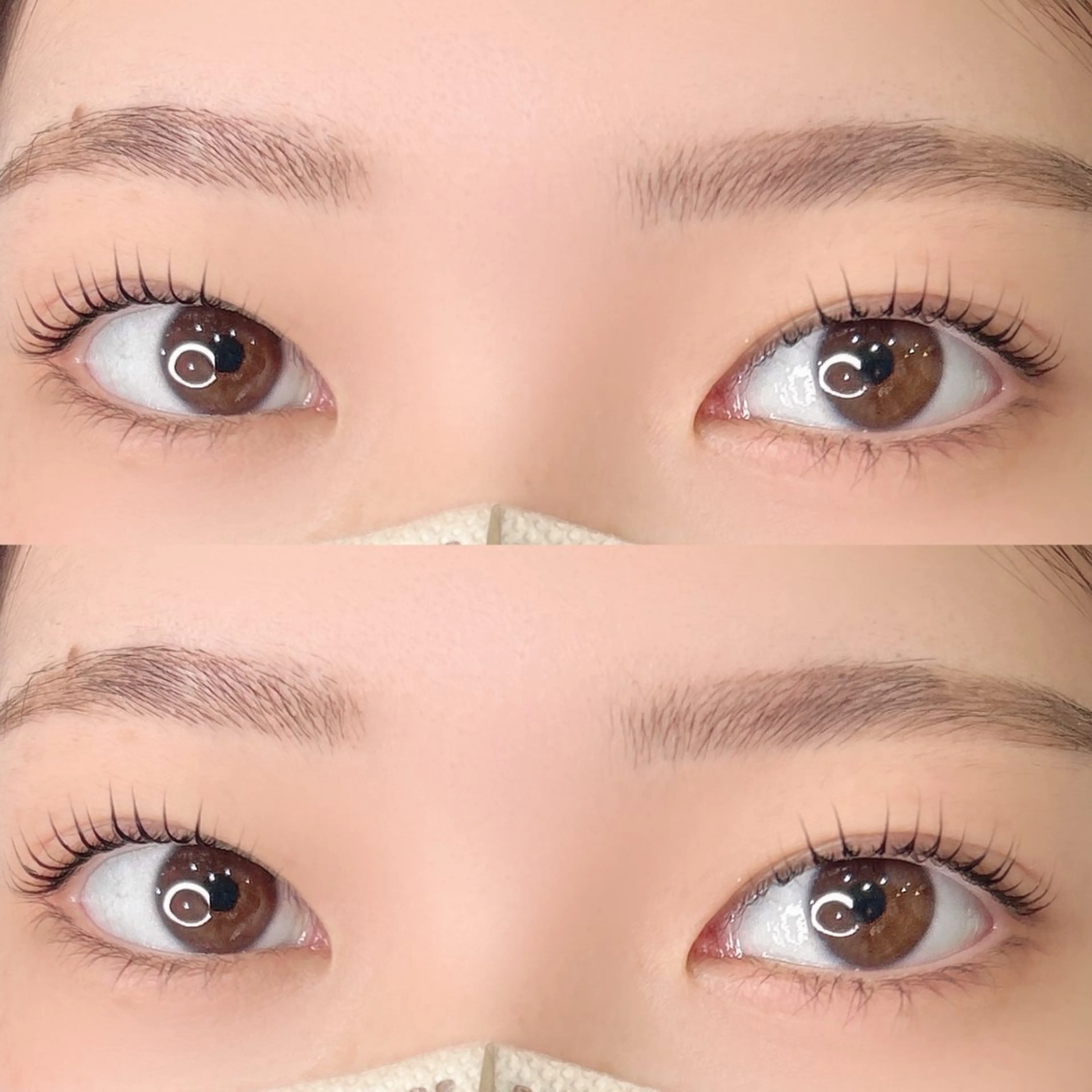 マツエク・マツパ 韓国風マツエク まつげパーマ 一重×まつ毛パーマ eyelash salon Blanche所属・川口 明日菜のマツエク・マツパデザイン