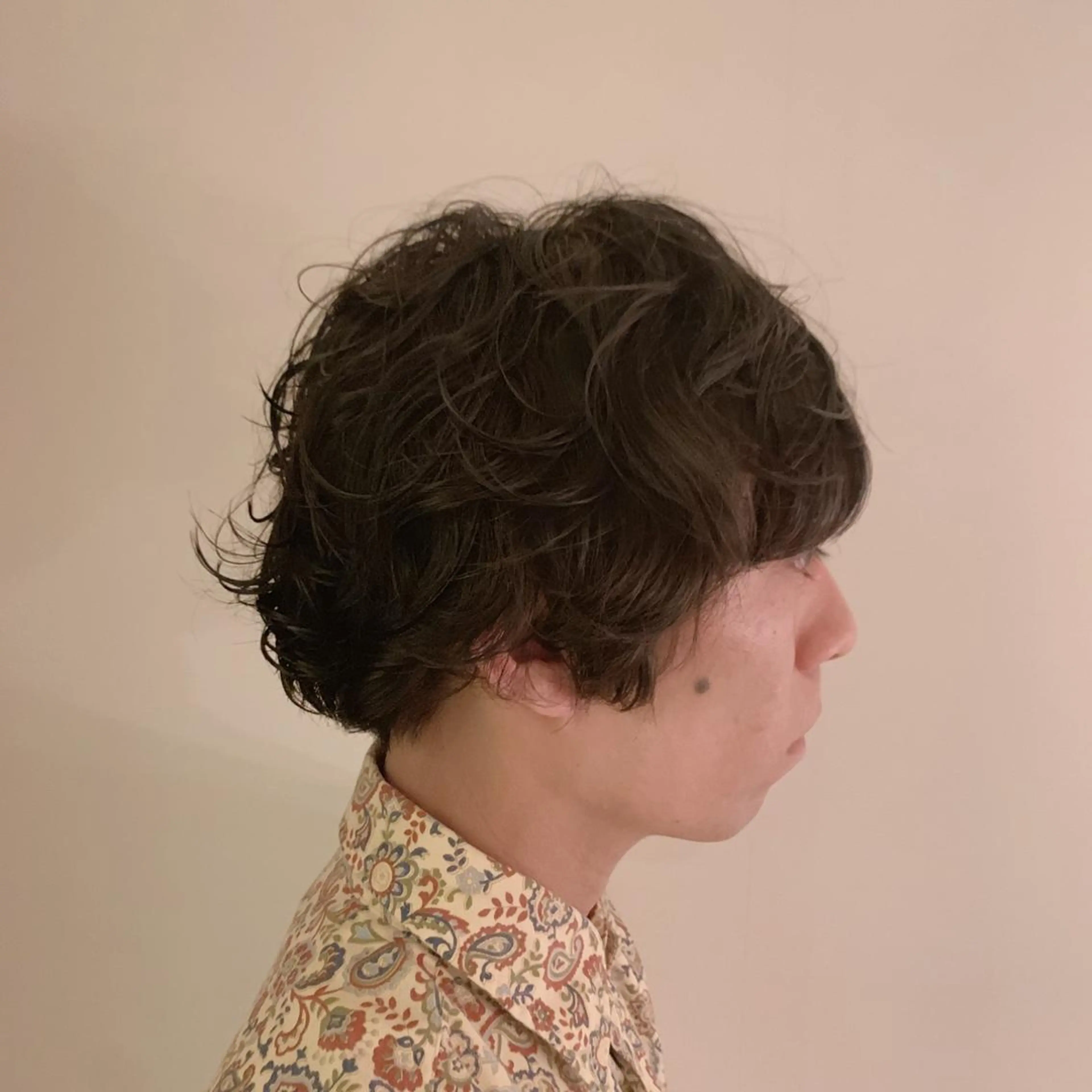 ショート パーマ メンズ Agu hair verse所属・小顔/似合わせカット 杉山莉菜のヘアスタイル