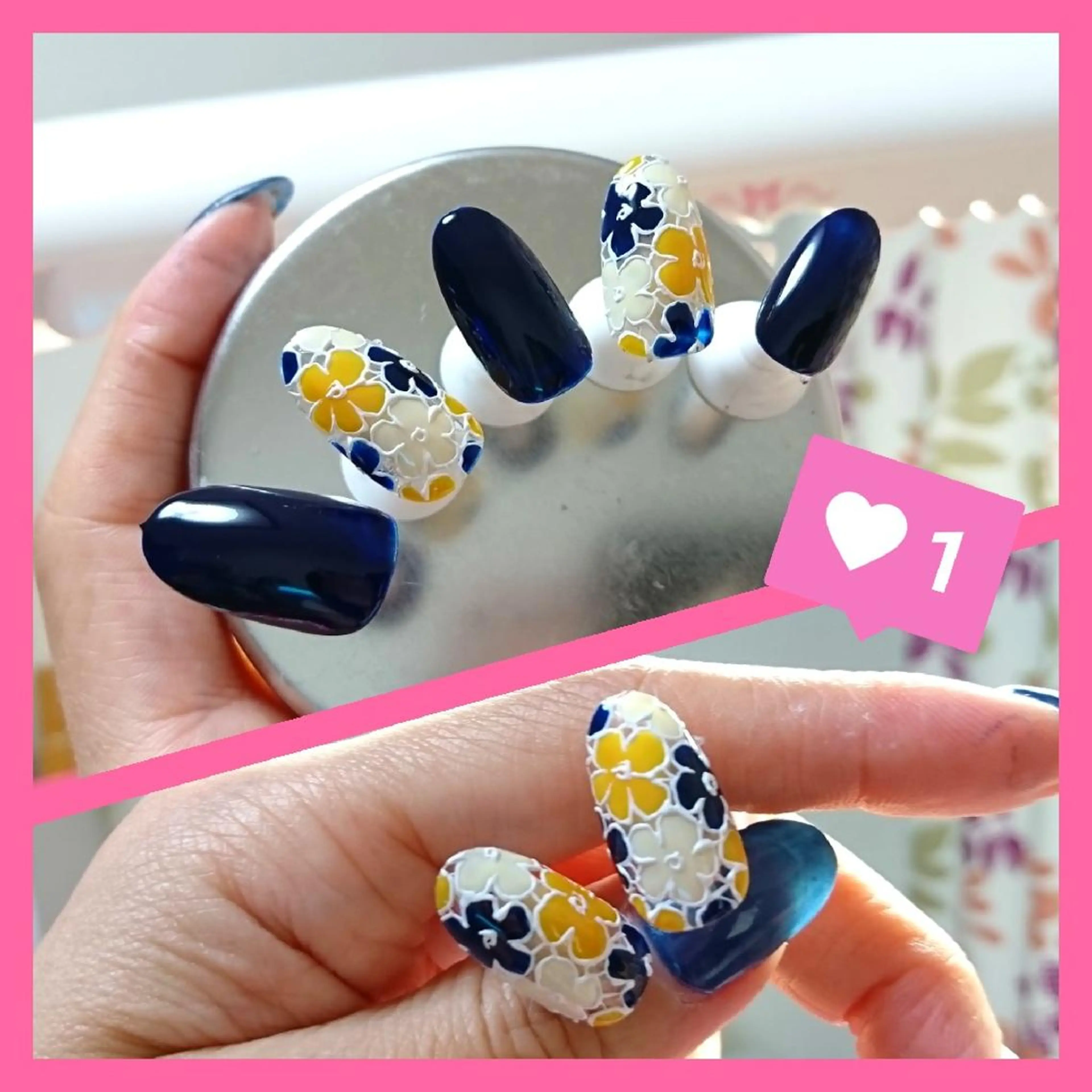 ネイル フラワーネイル ぷっくりネイル nail yukkoのネイルデザイン