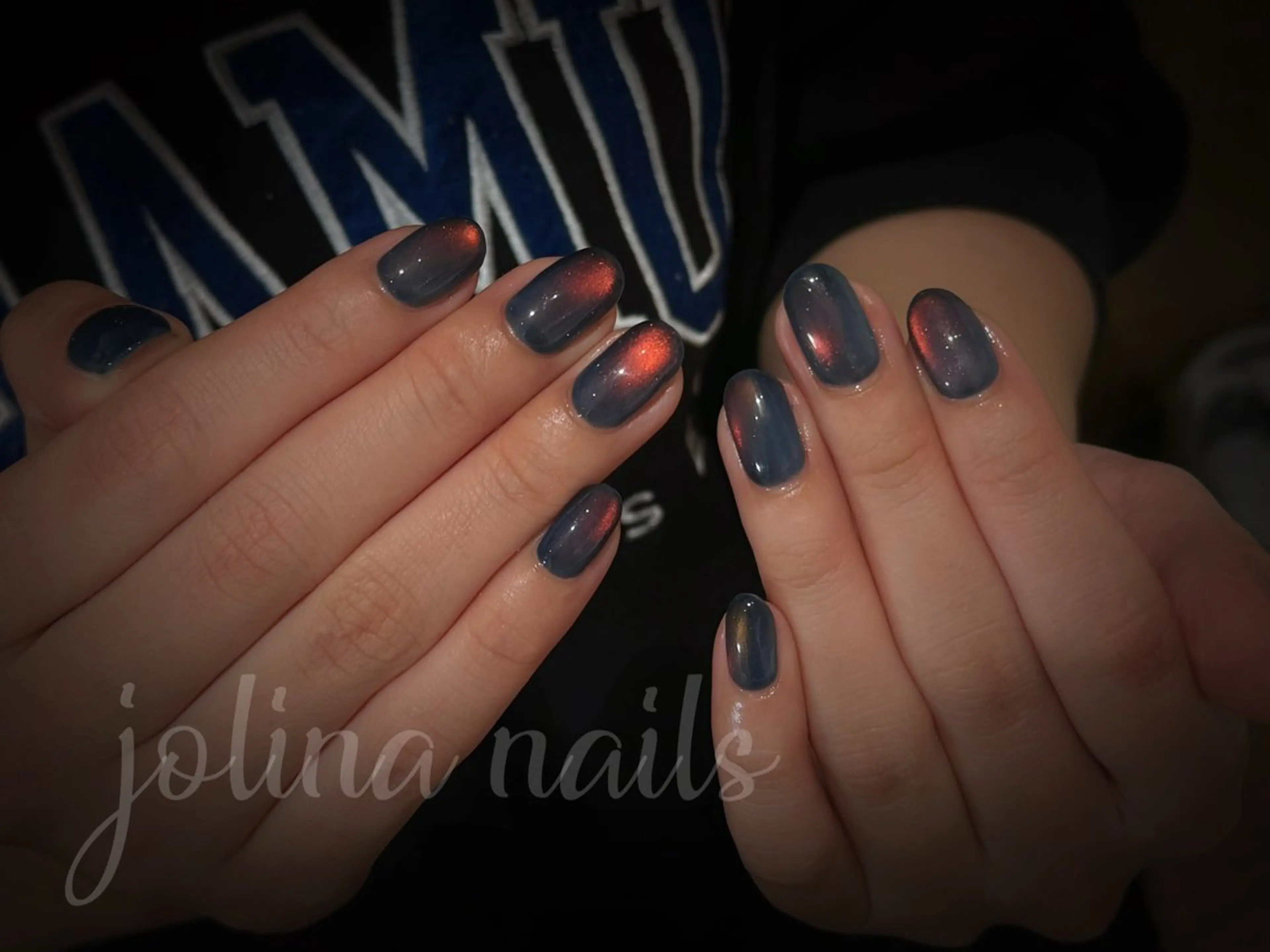 ネイル マグネットネイル jolina nails鶴見店のネイルデザイン