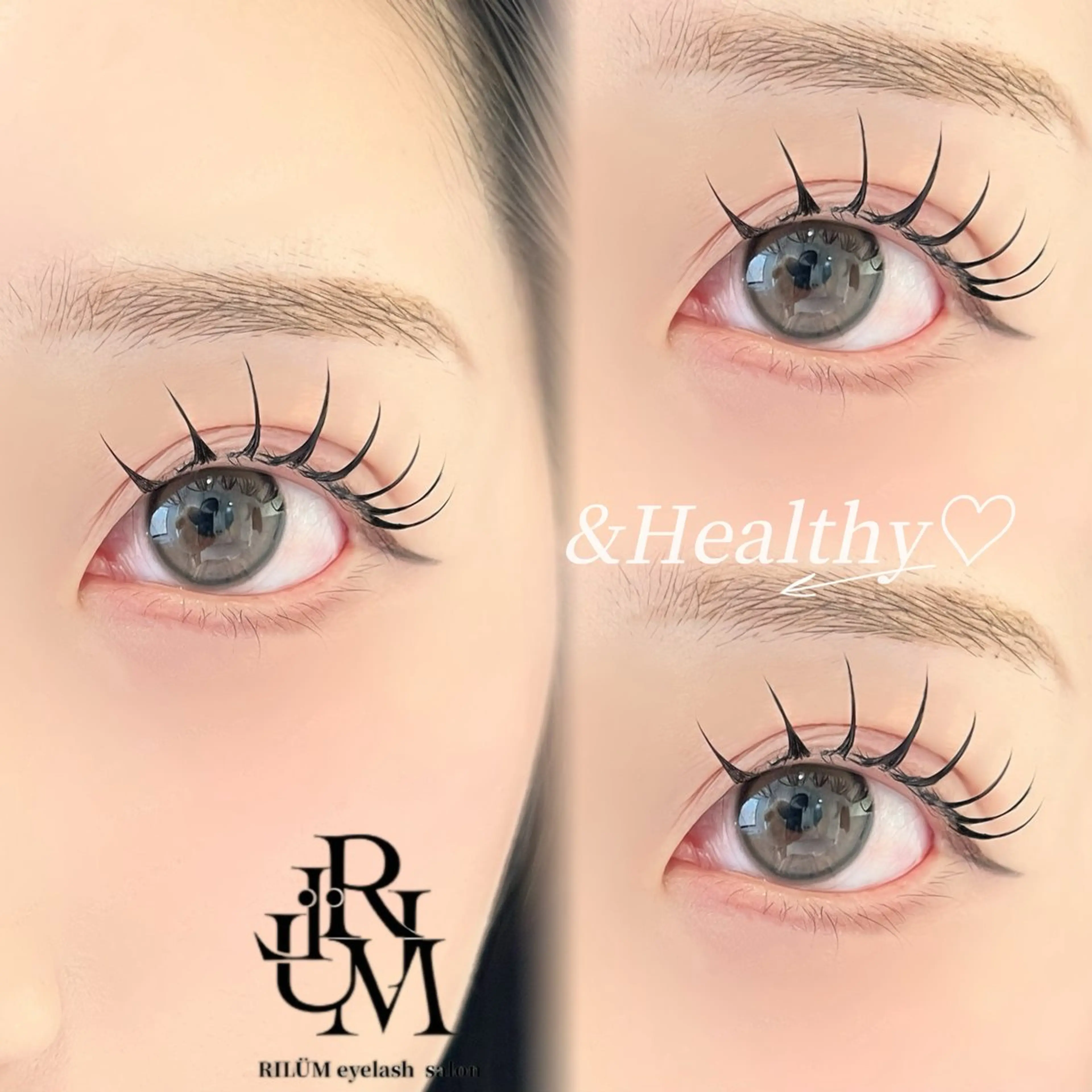 マツエク・マツパ 韓国風マツエク パリジェンヌラッシュリフト 一重×まつ毛パーマ マツパ RILÜM/マツパ /マツエクのマツエク・マツパデザイン