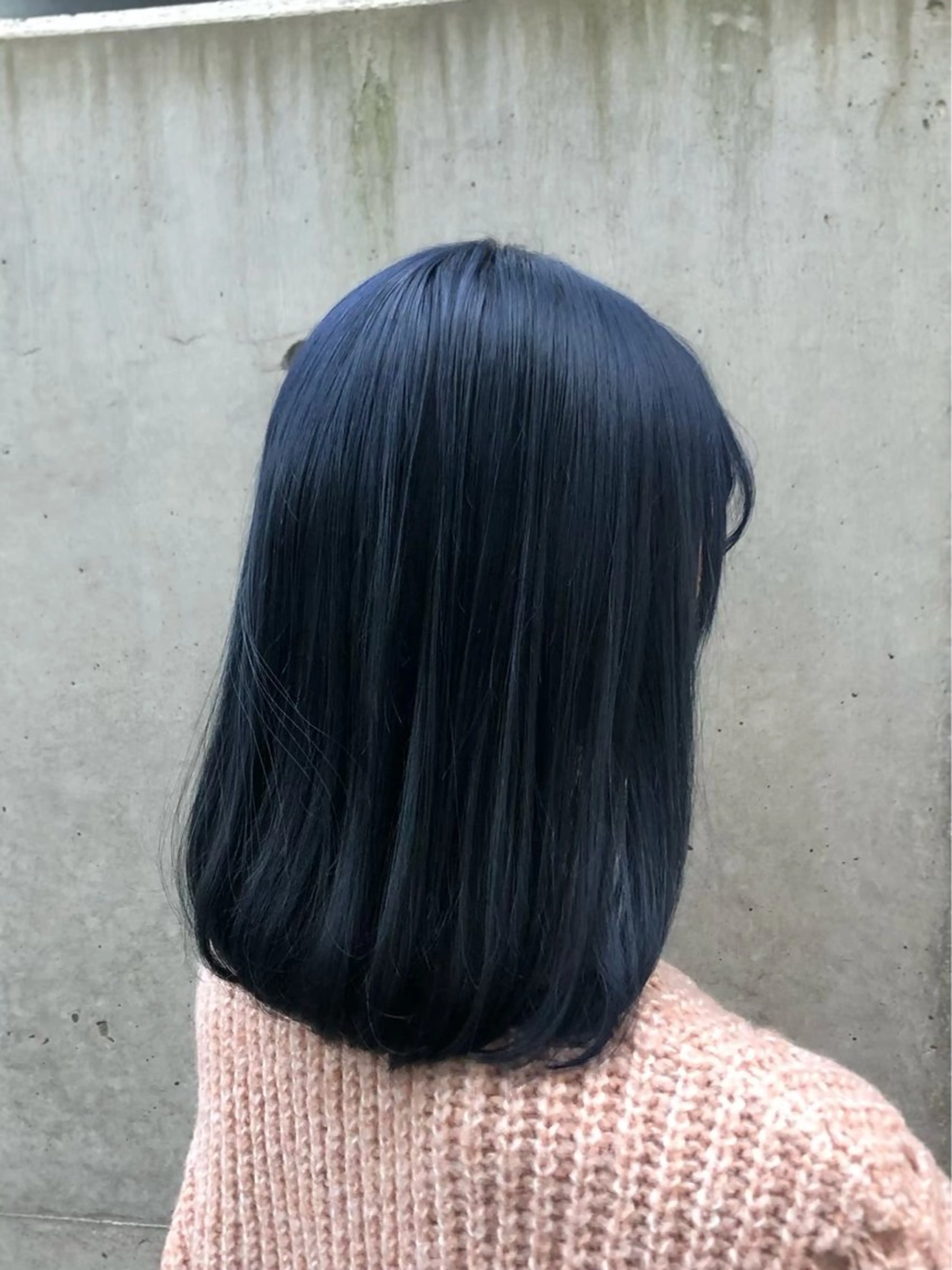 【ブリーチなし】🔵寒色カラー➕ナノスチームトリートメントの写真