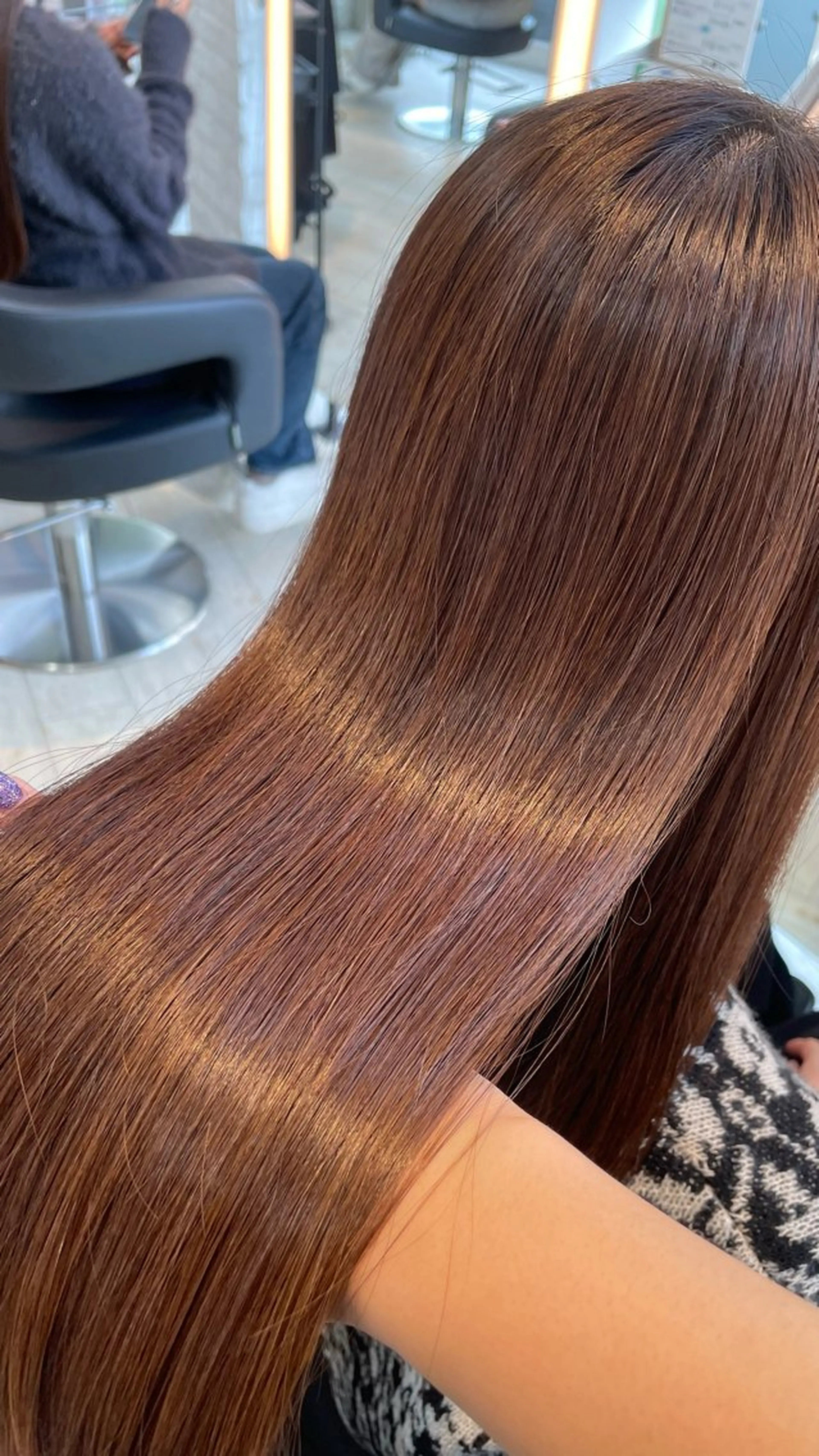 平日限定！！ブリーチなしダブルカラー＋トリートメント✨の写真