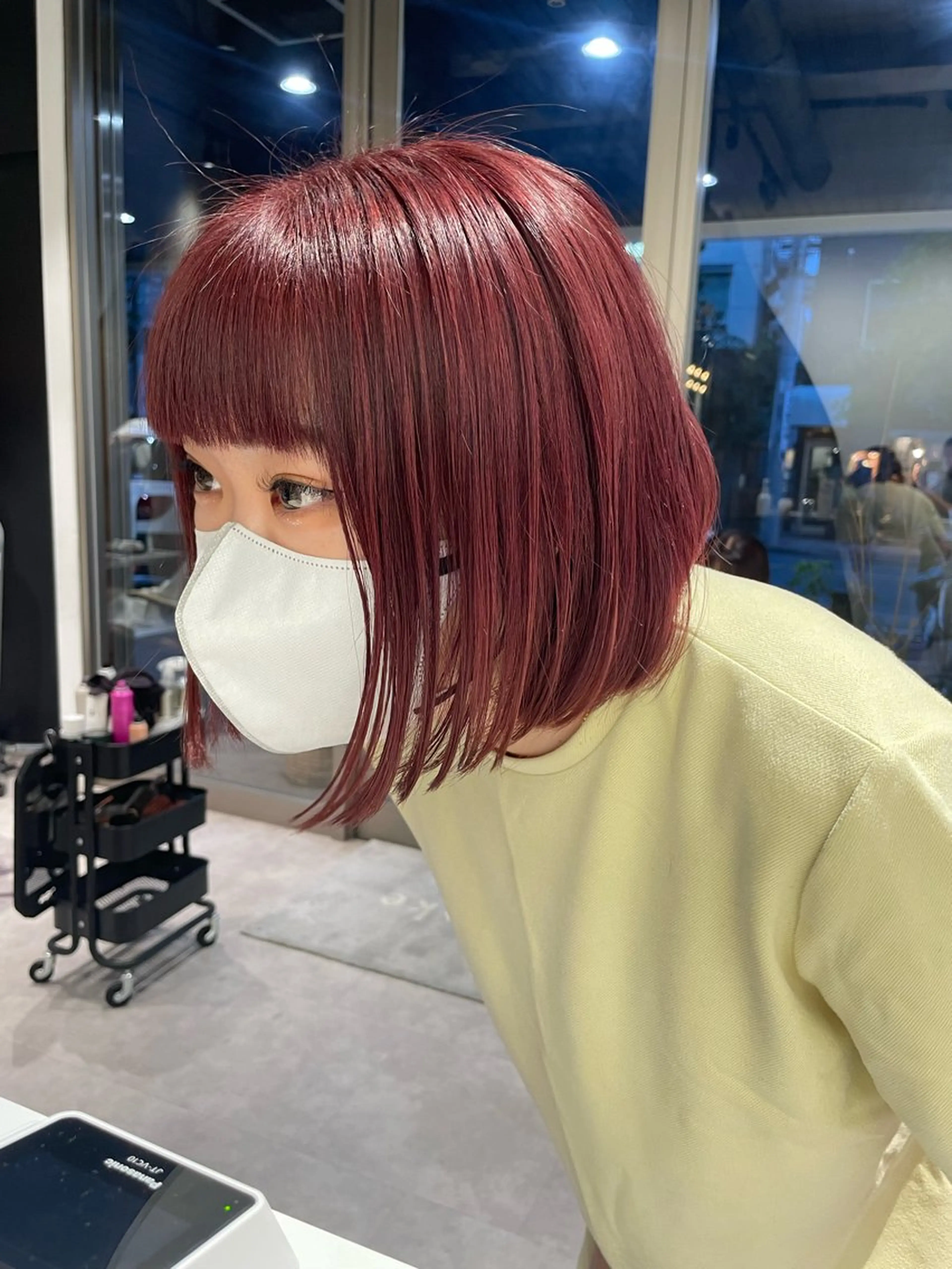 ショート カラー iLi🫧kim ryongna🦋のヘアスタイル