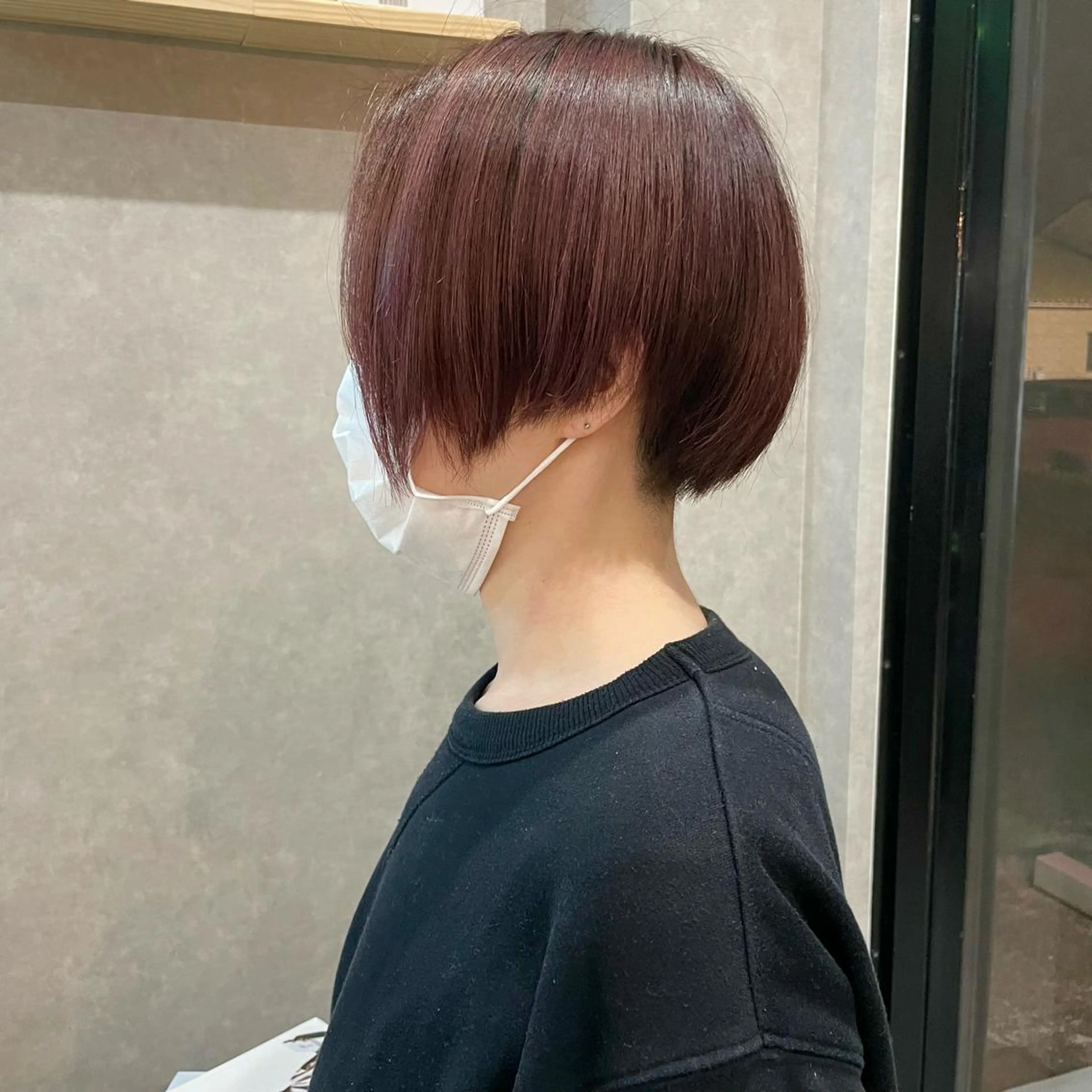 ショート カラー はちすか るかのヘアスタイル