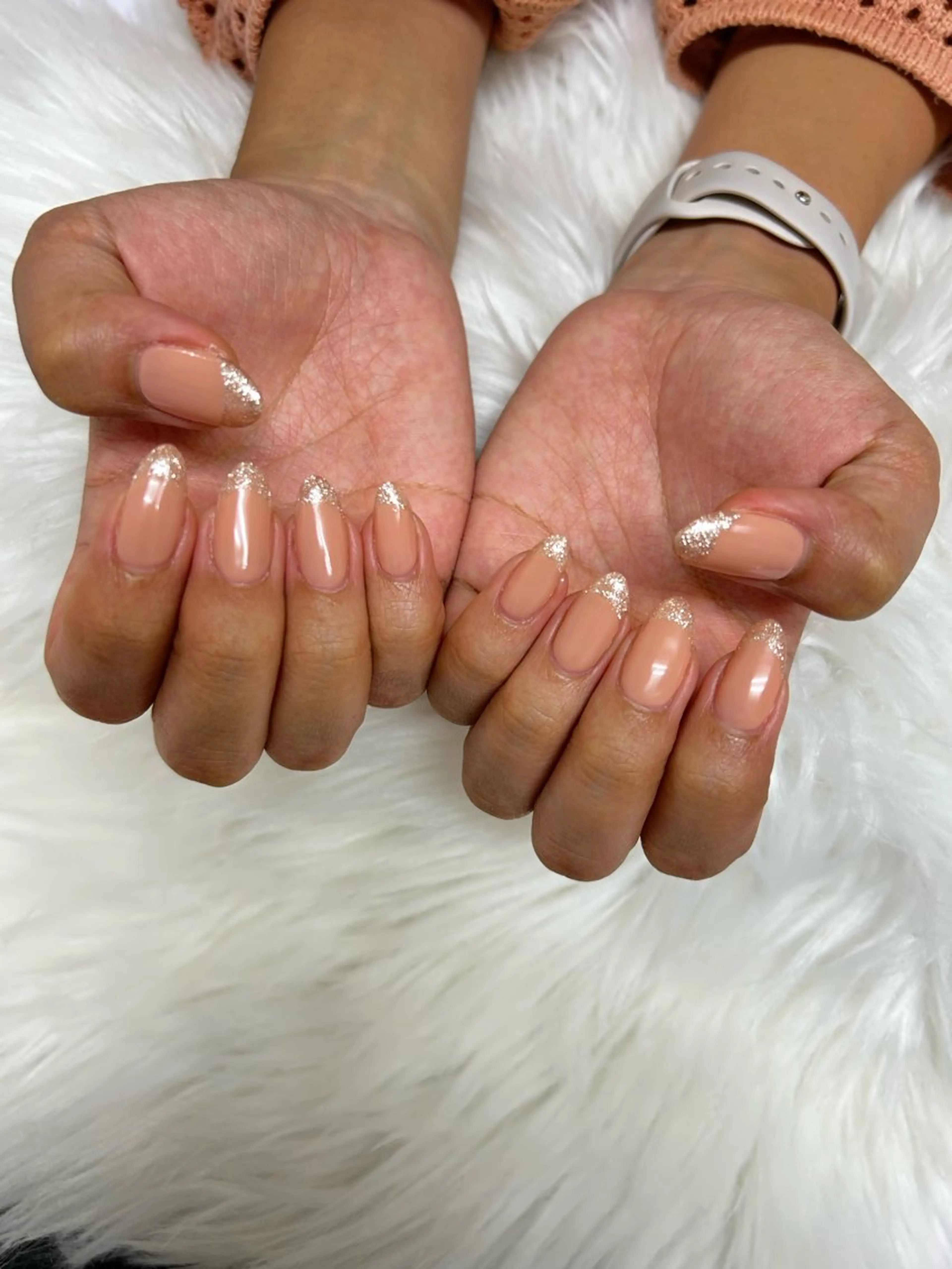 ネイル アートネイル フレンチネイル オフィスネイル ono megumiのネイルデザイン