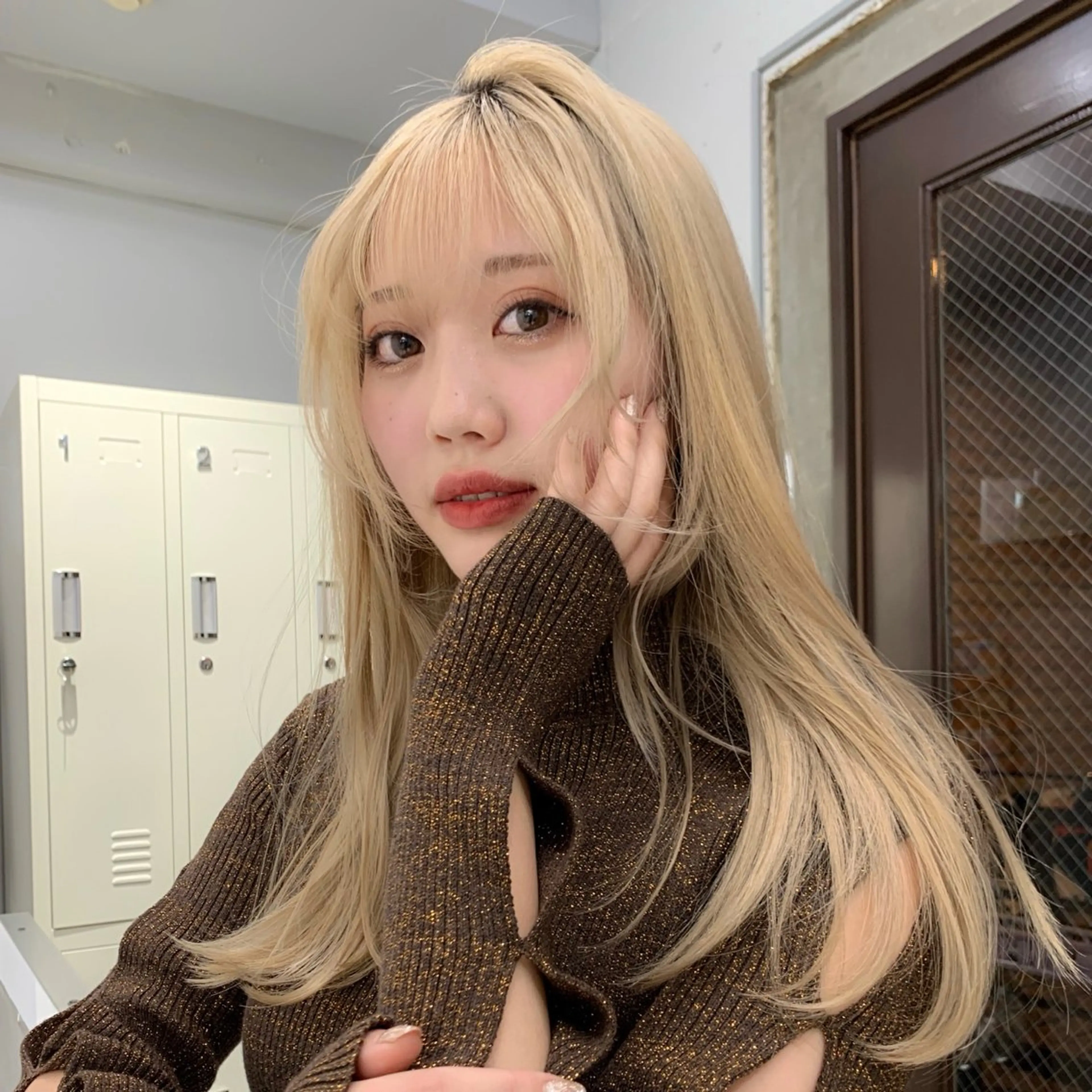 ロング カラー ✨レイヤーカット 海外ヘア/原宿✨のヘアスタイル