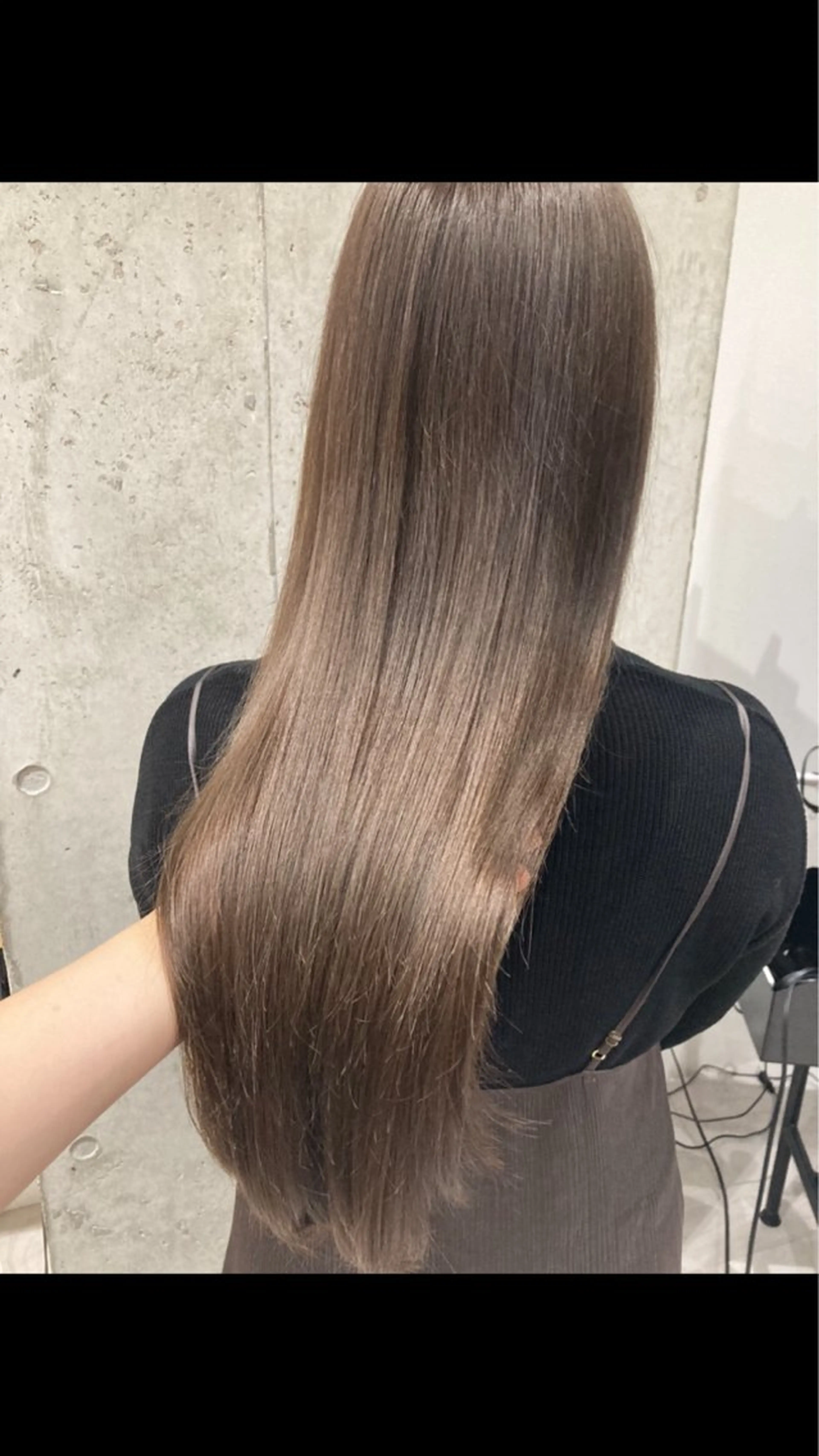 ロング ✨色持ちの良い艶 カラー✨蟹江真世のヘアスタイル