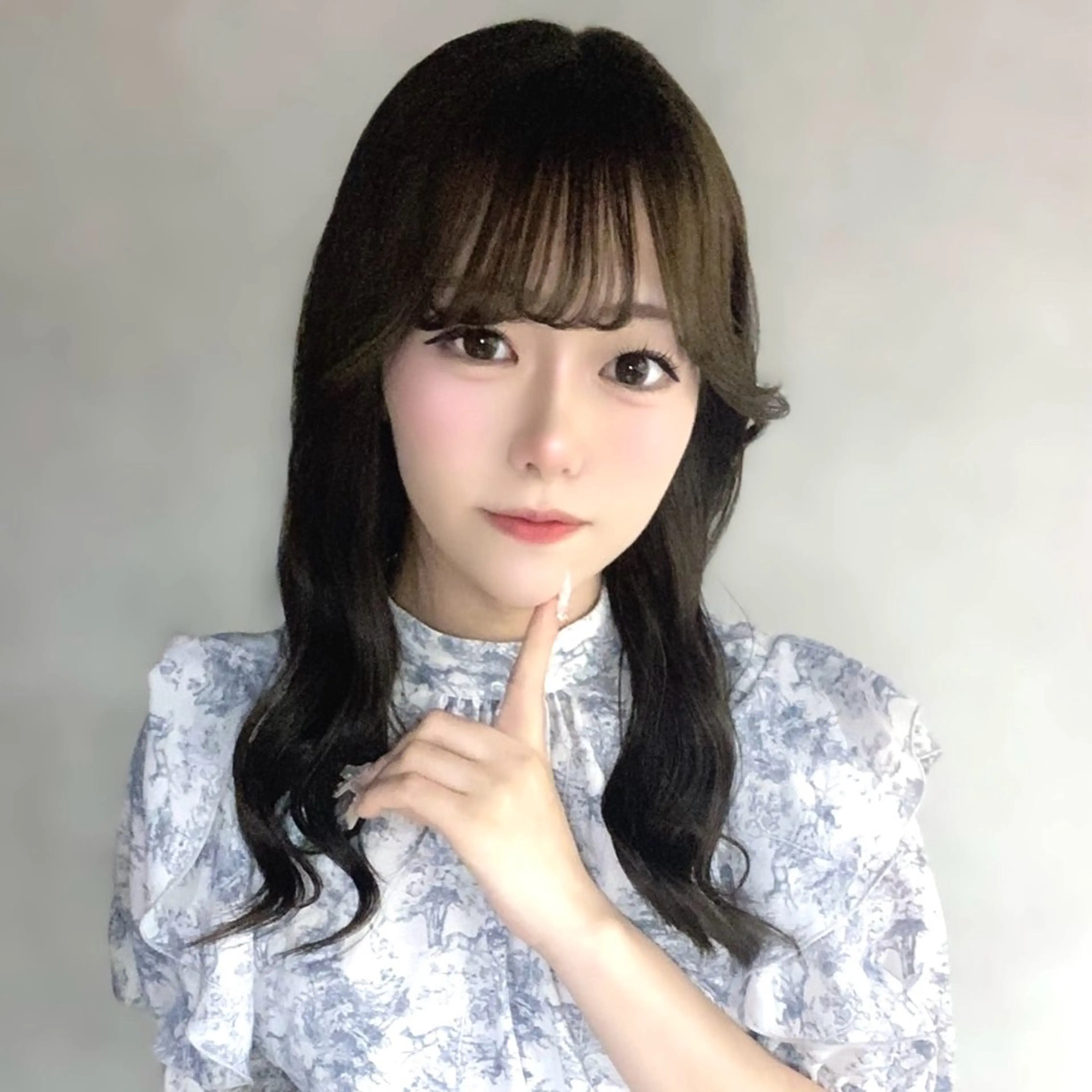 セミロング カラー ★デザインカラー ハイトーン ももか★のヘアスタイル