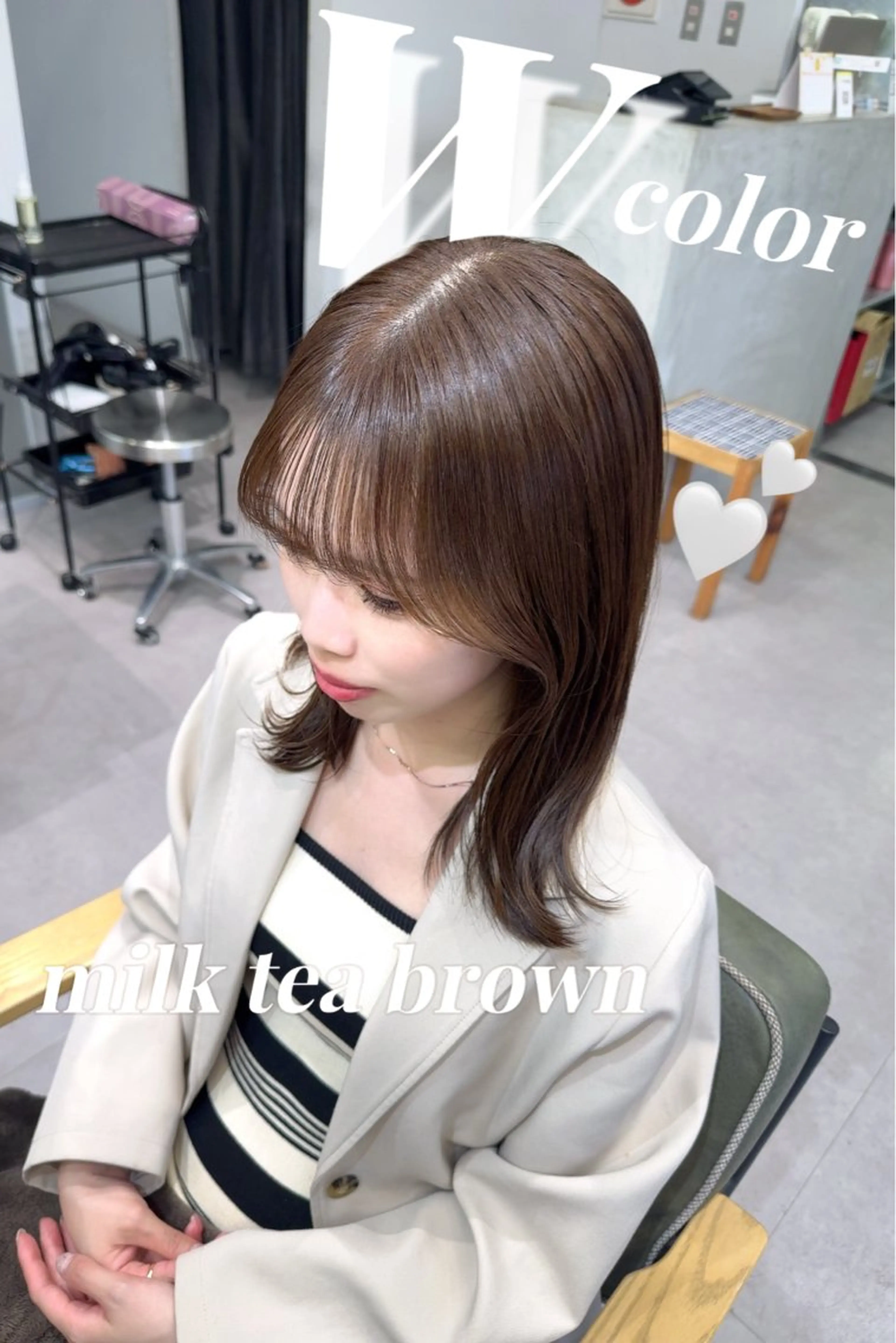 カラー カット ヘアカラー Aya/大阪梅田 /艶カラーのヘアスタイル