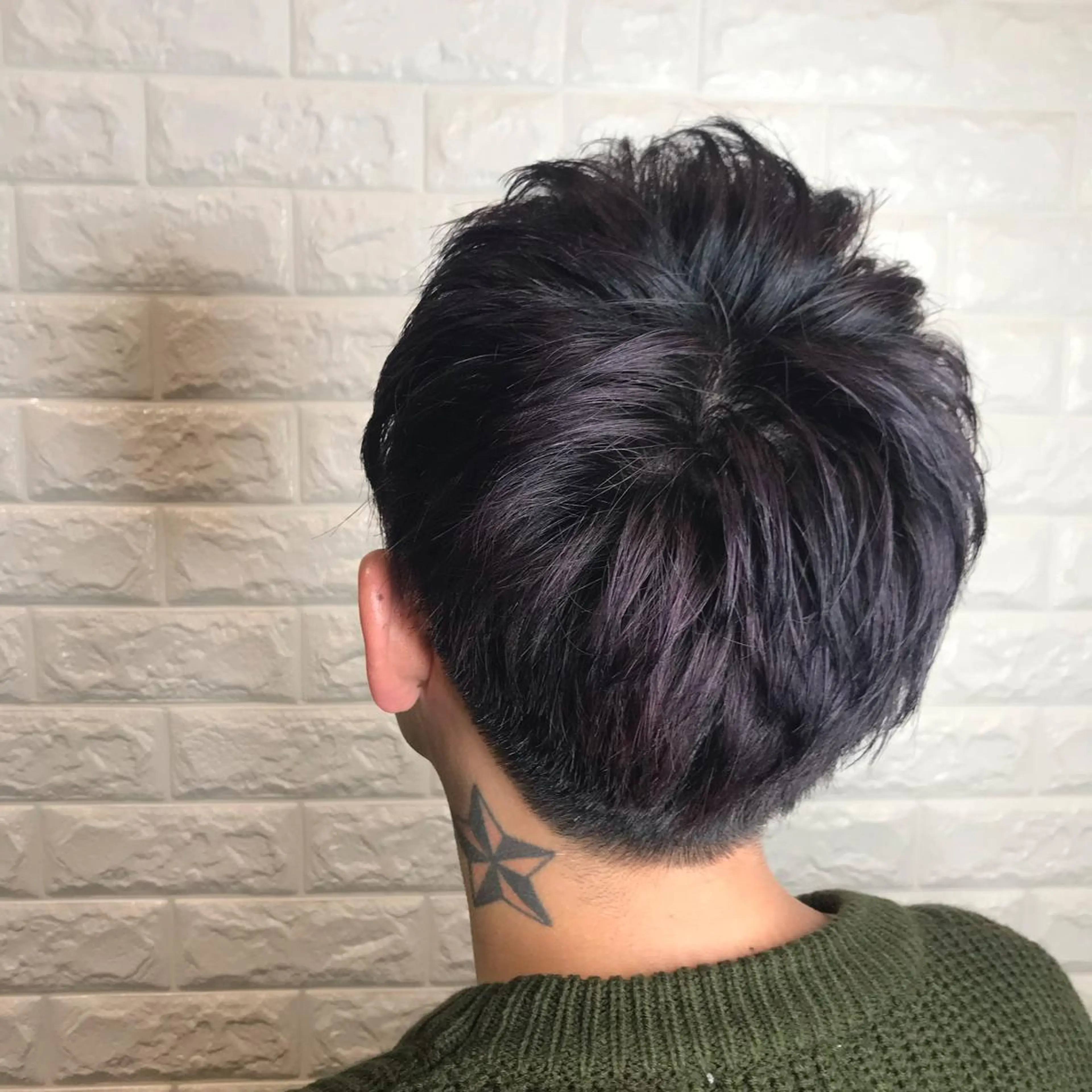 ショート カラー ヘアアレンジ メンズ knock【ノック】所属・烏丸韓国ヘア🇰🇷 ayaka🎀のヘアスタイル