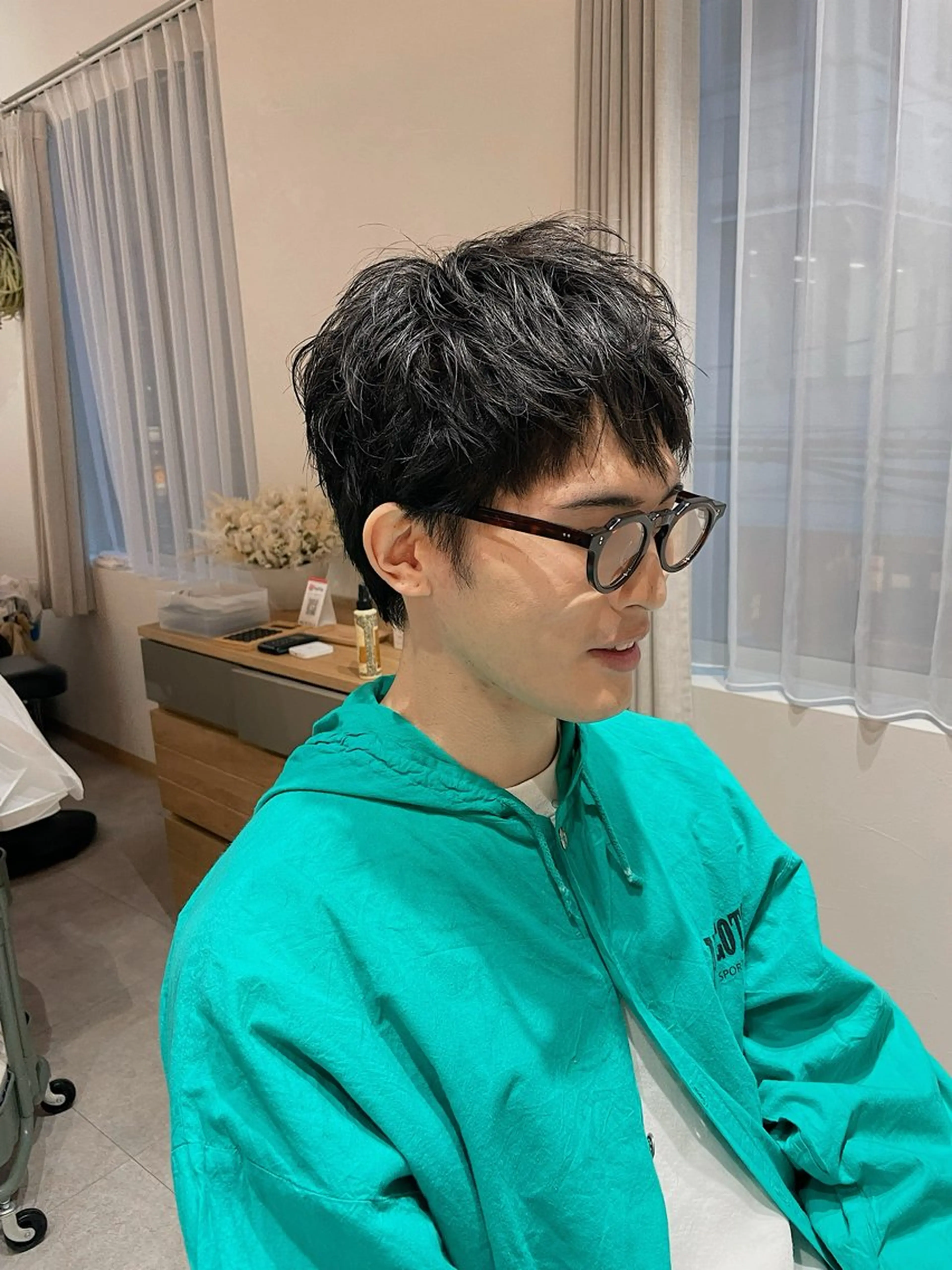 メンズ カット h a k u 大倉 卓人のヘアスタイル