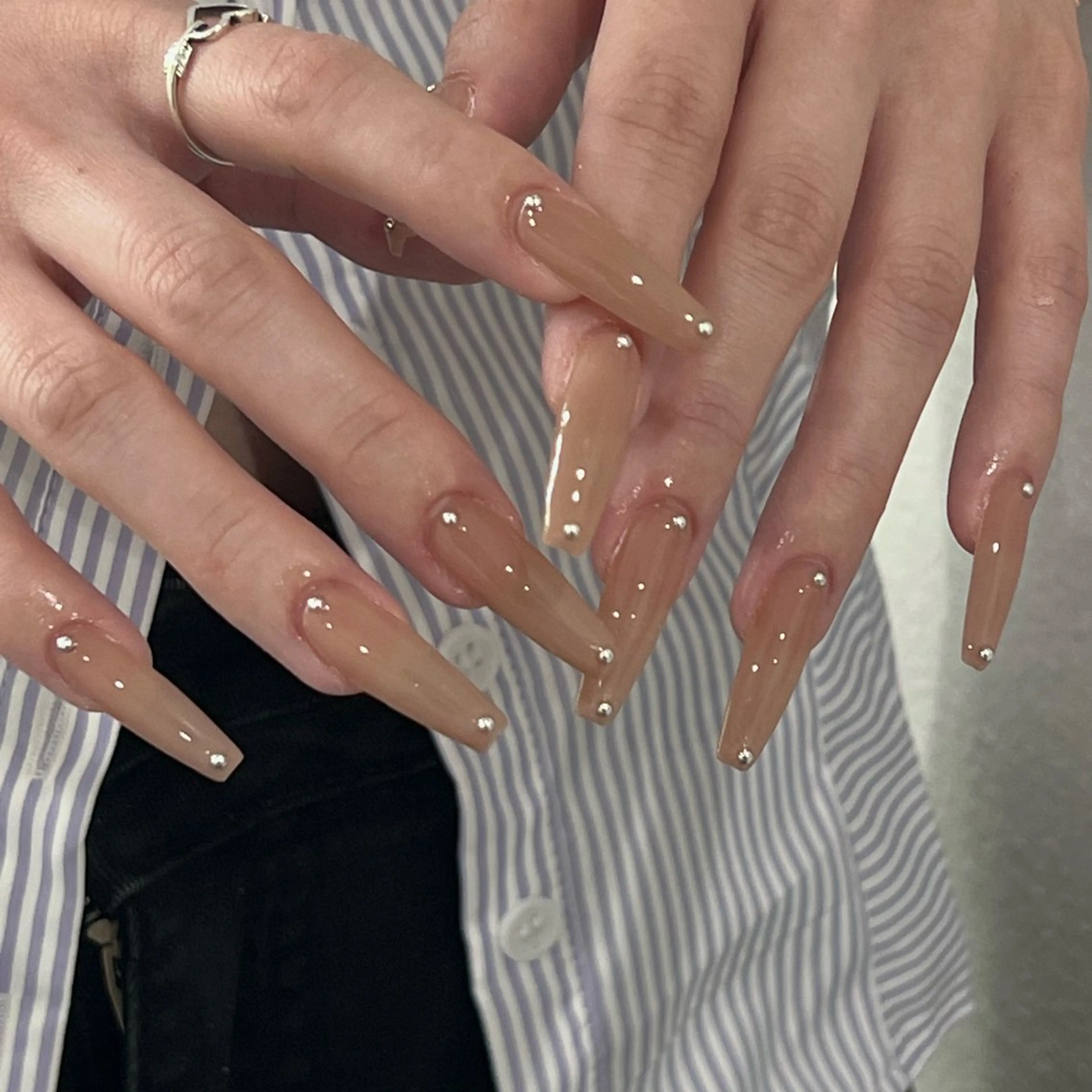 ネイル ハンドネイル Ugirl Nail Pinpin🤍のネイルデザイン