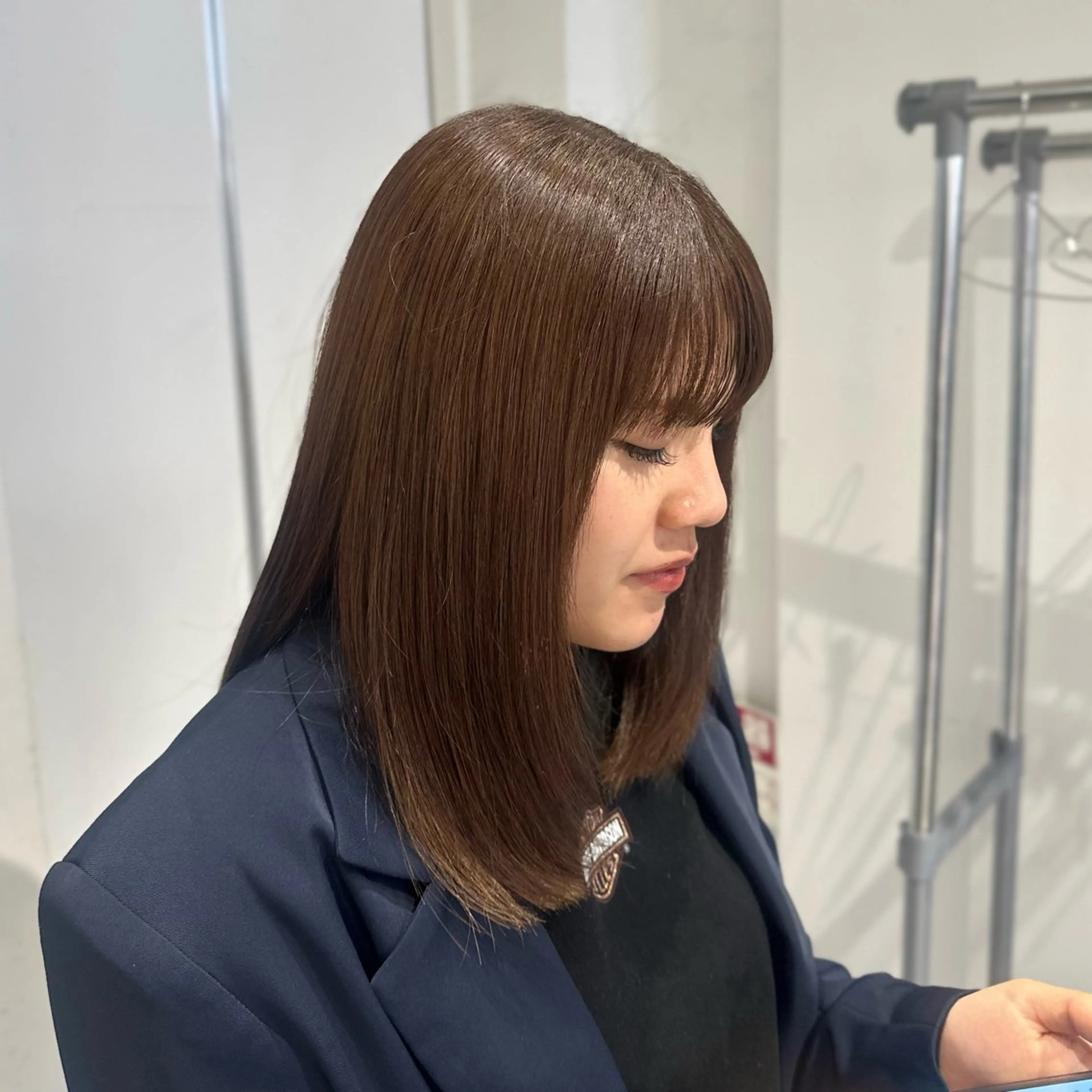 カラー 透明感カラー/ マツエクりこ🤎🫧のヘアスタイル