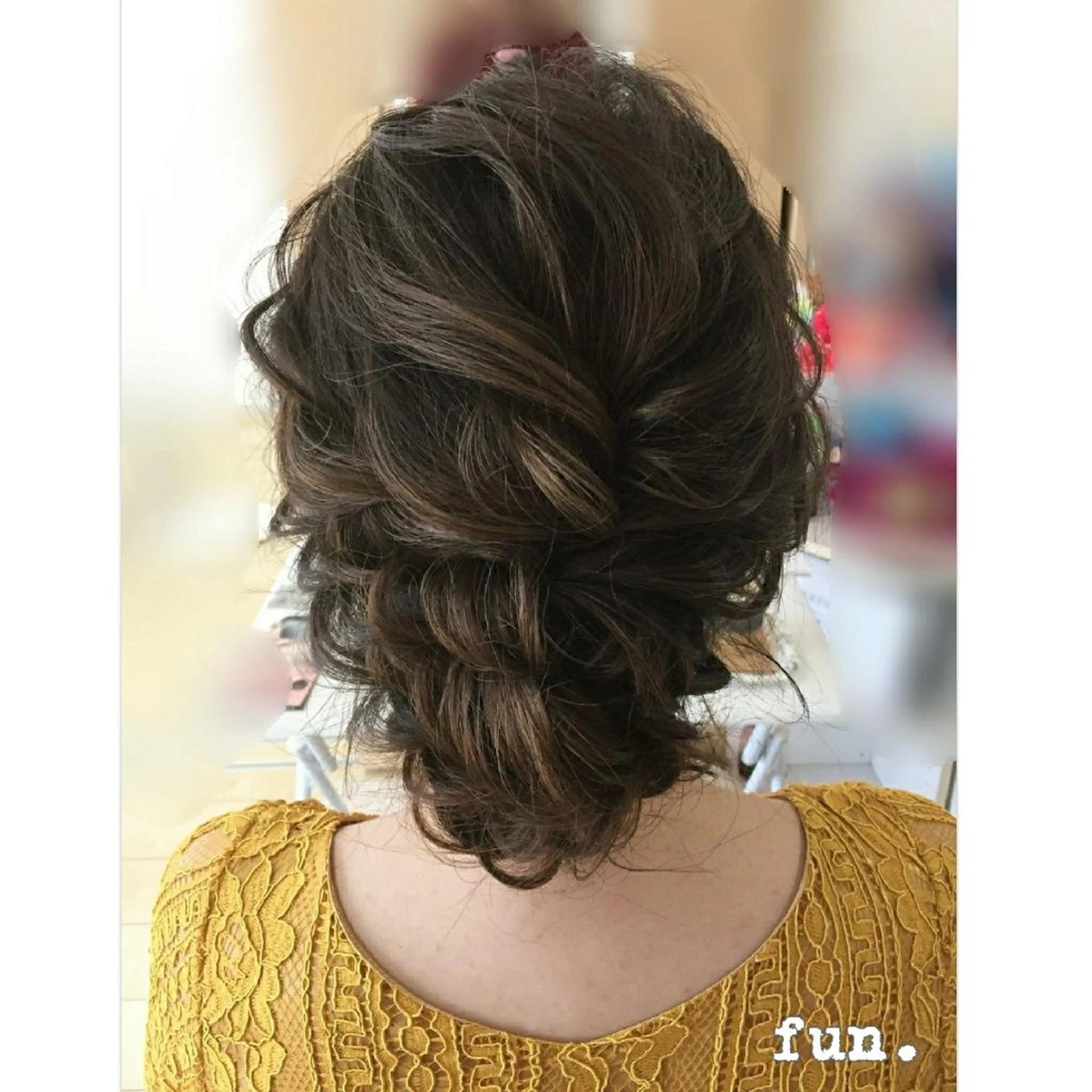 ミディアム ヘアアレンジ fun./ヘアセット /エクステ/着付のその他イメージ