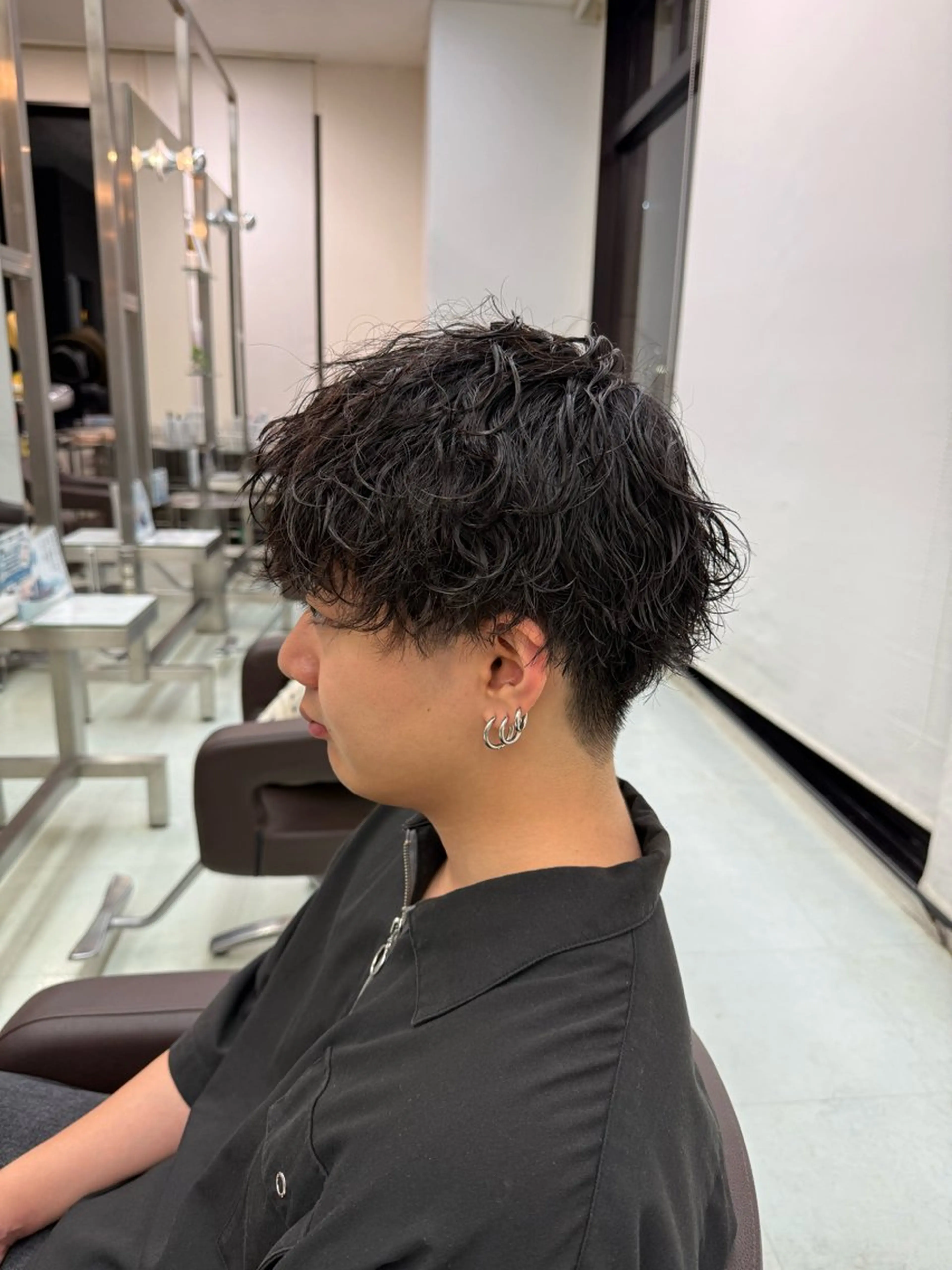 パーマ メンズ メンズパーマ 波巻きパーマ カット パーマ 小芝涼介/レイヤー /メンズパーマ✂️のヘアスタイル