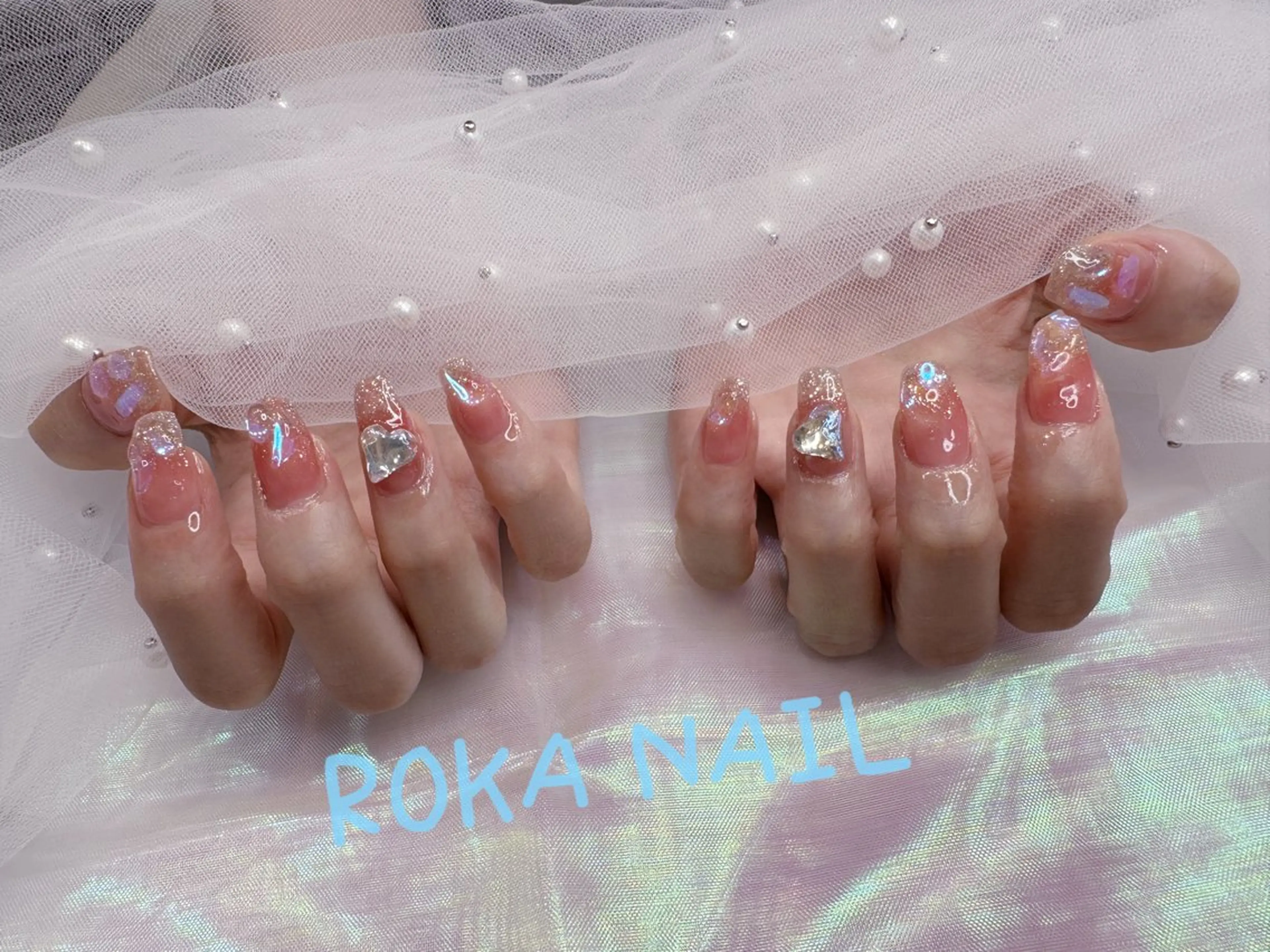 ネイル ハンドネイル 長さだし専門店 ROKANAILのネイルデザイン