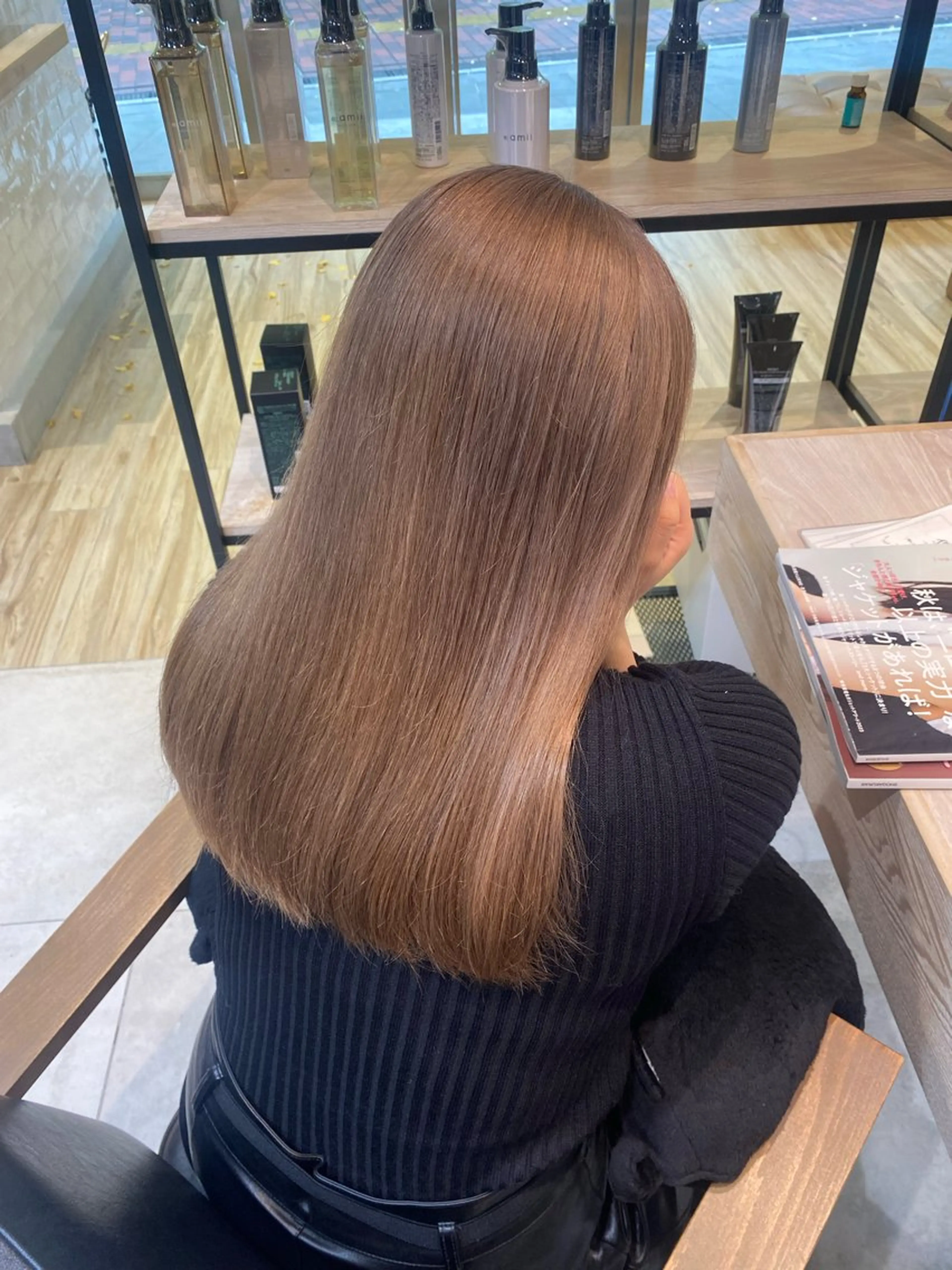 カラー Misaki ║ツヤカラーのヘアスタイル