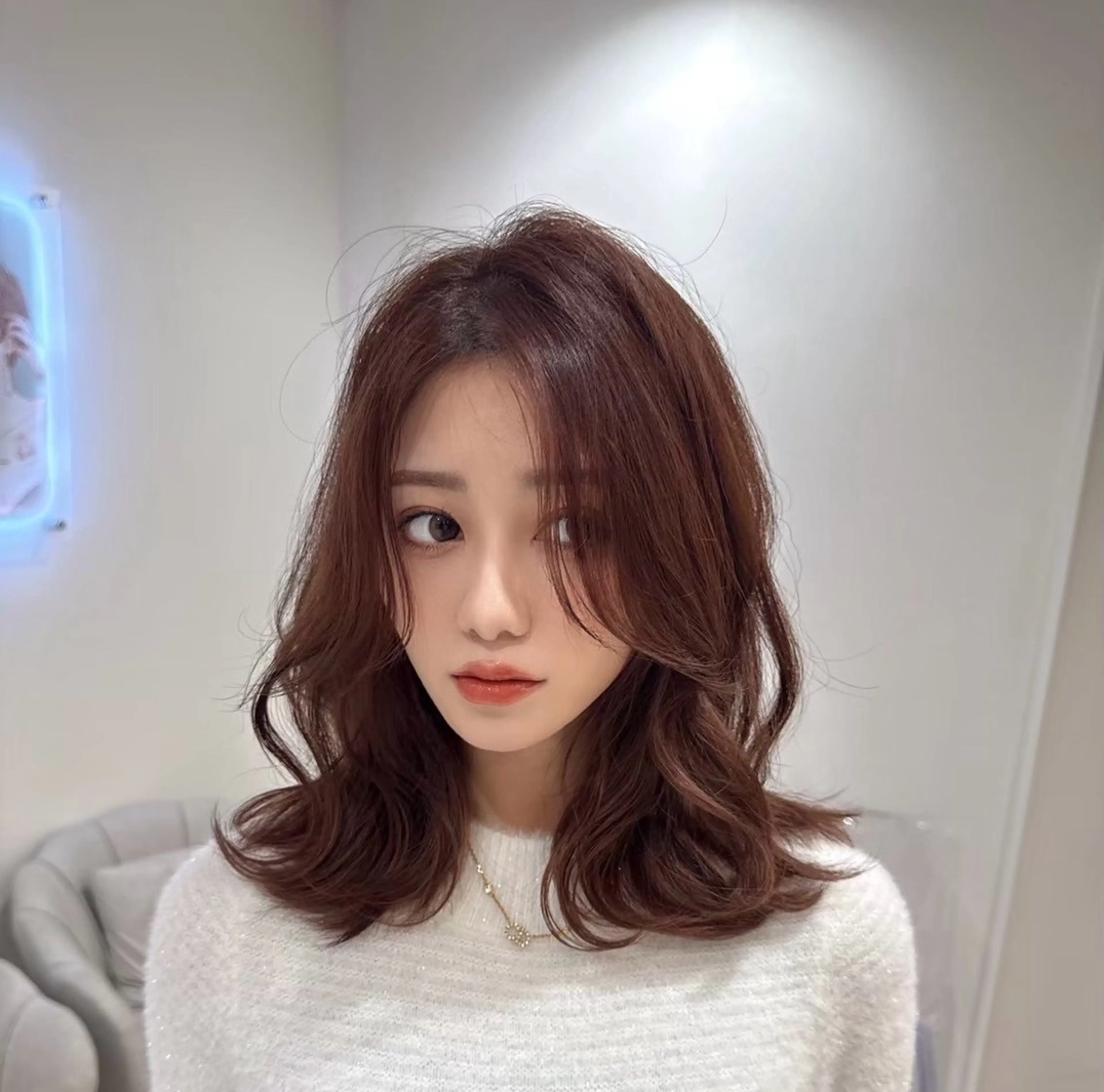 ミディアム カラー ヘアカラー トリートメント 🎀リオ🎀 /暖色カラーのヘアスタイル