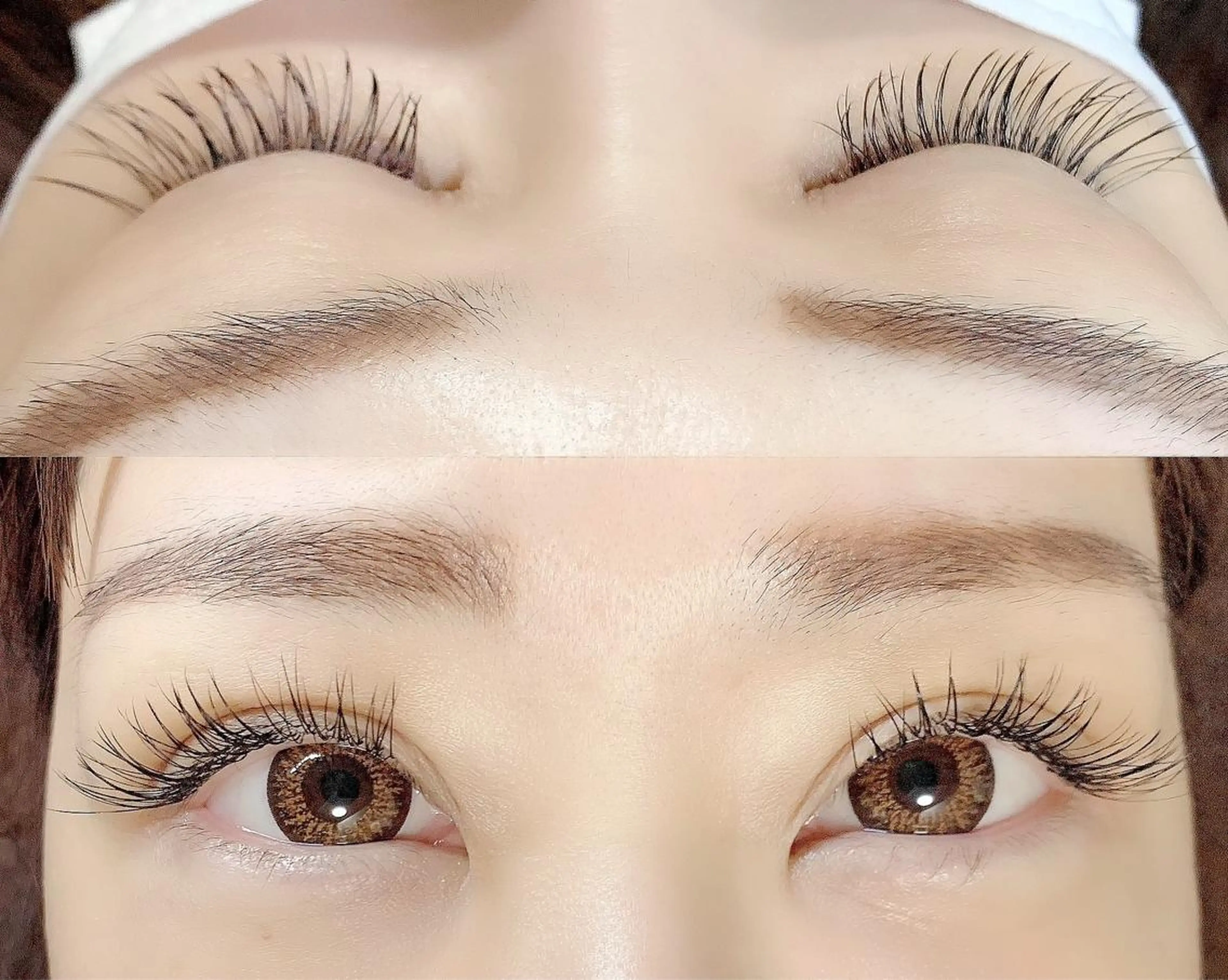 マツエク・マツパ フラットラッシュ FIRSTCLASS Airiのマツエク・マツパデザイン