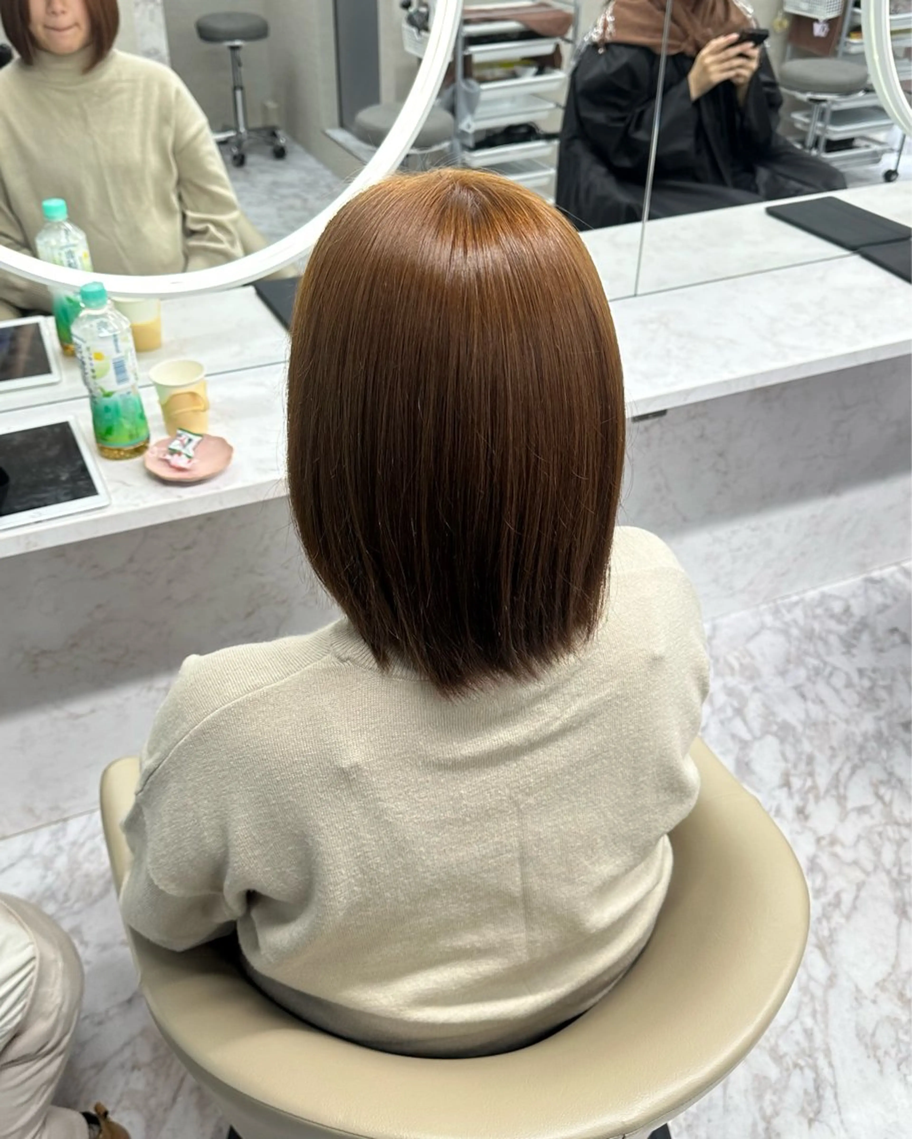 ミディアム PINQ by angelica所属・kato mireiのヘアスタイル