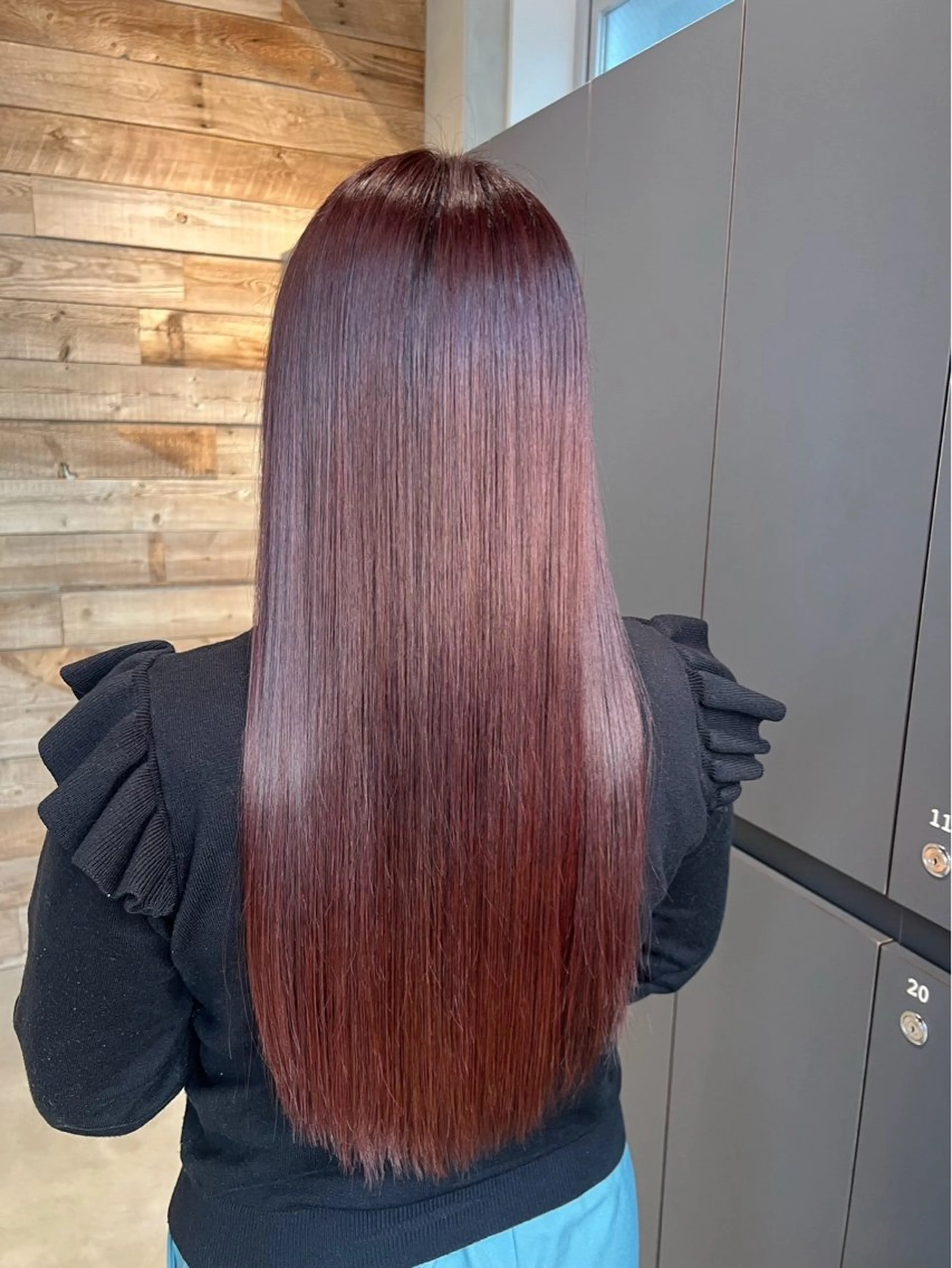 【冬限定☃】ブリーチ❌ one color 💇🏻‍♀️💎暖色カラー🍒の写真