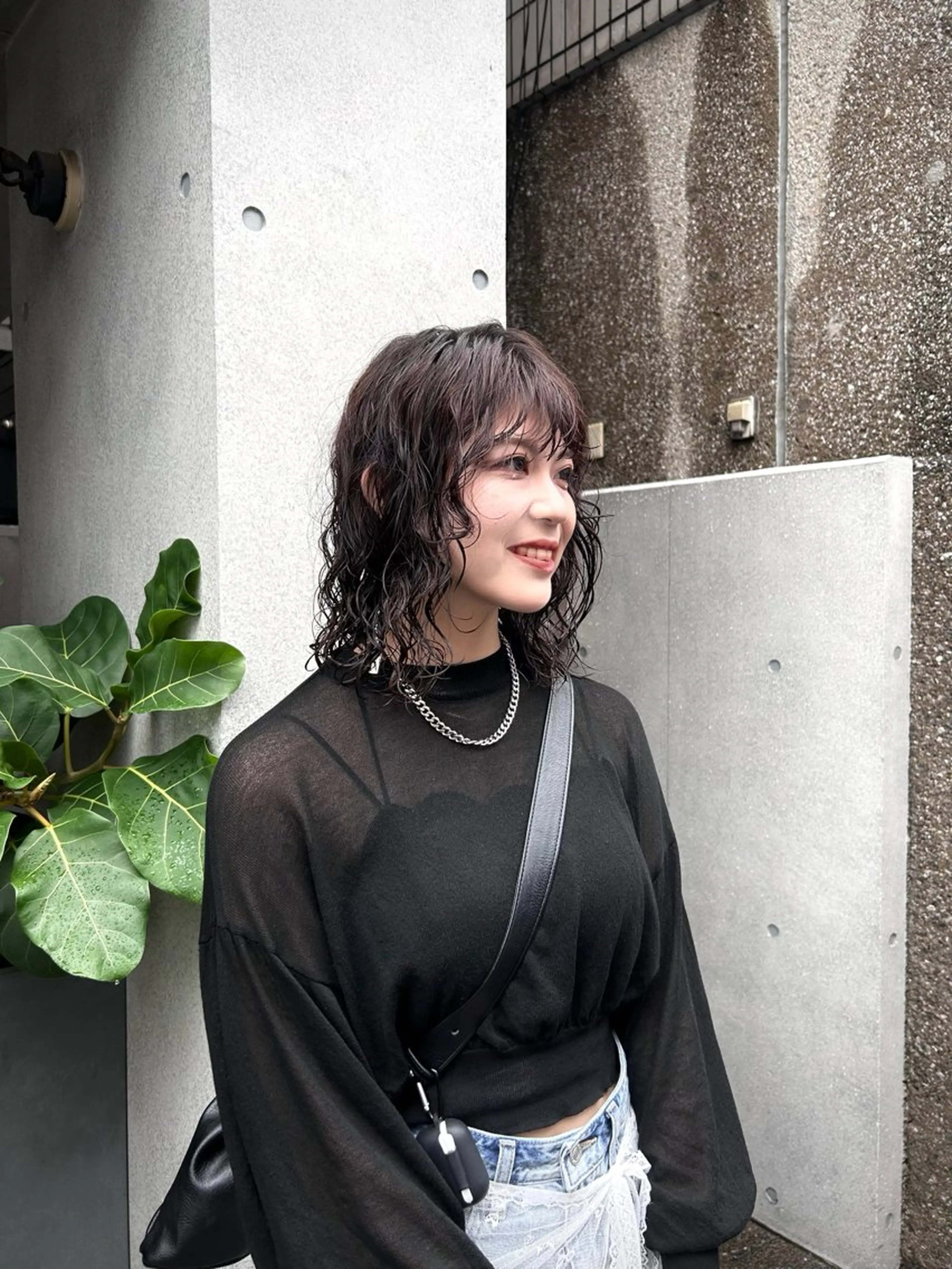 パーマ 柚音 nero hairのヘアスタイル