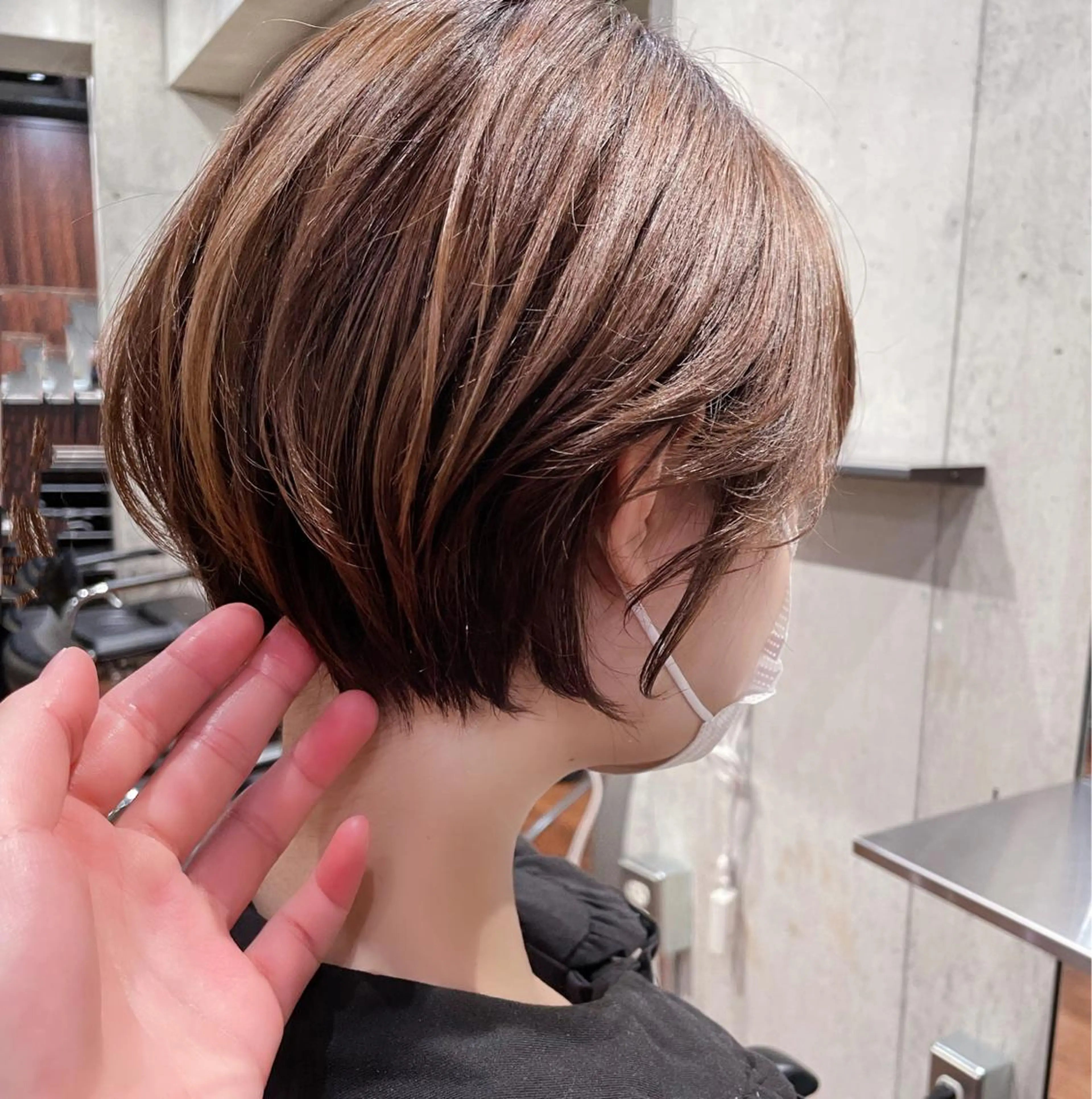 ショート ショートヘア SIGN店長中村 レイヤーカット募集のヘアスタイル