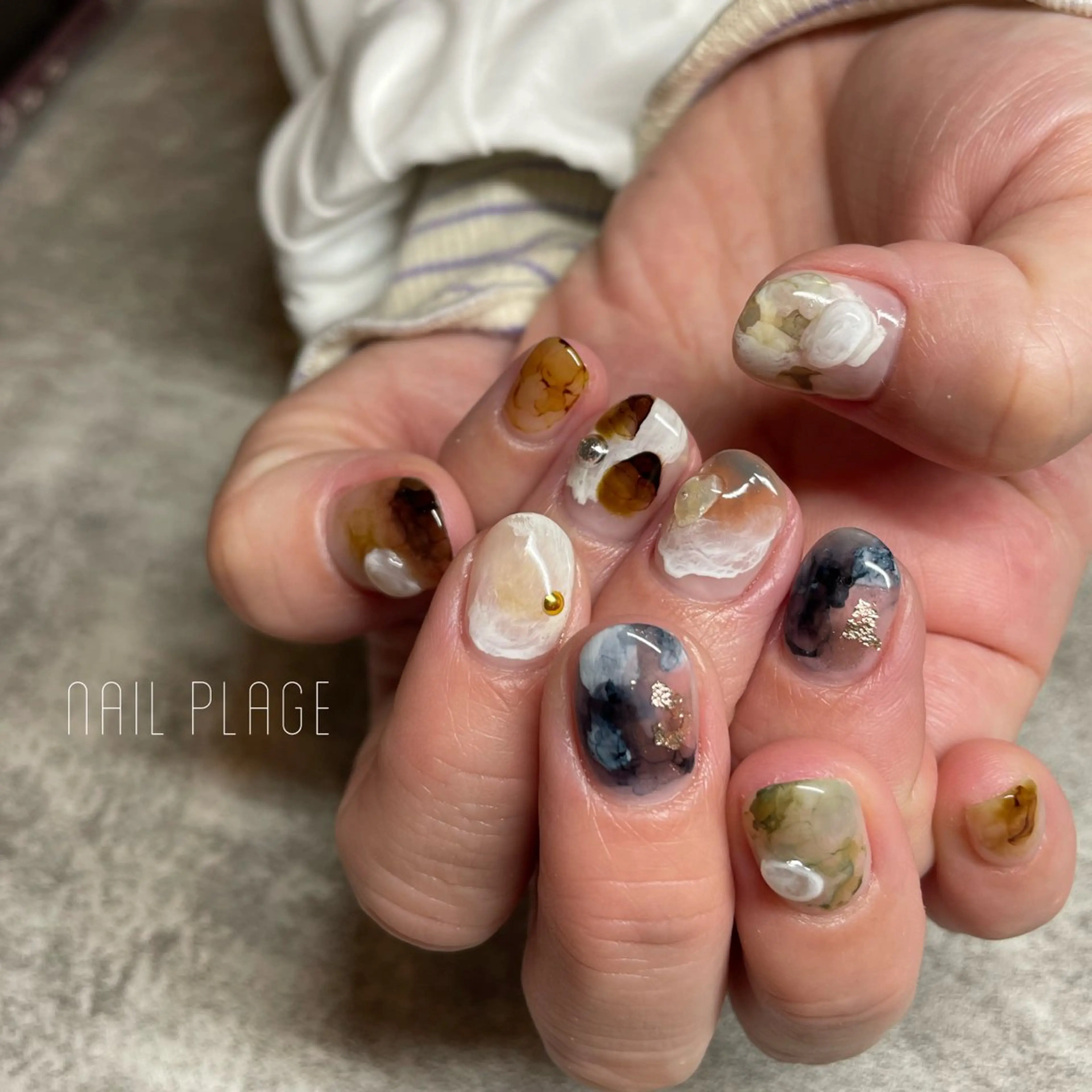 ネイル nail Plage Imai kanaのネイルデザイン