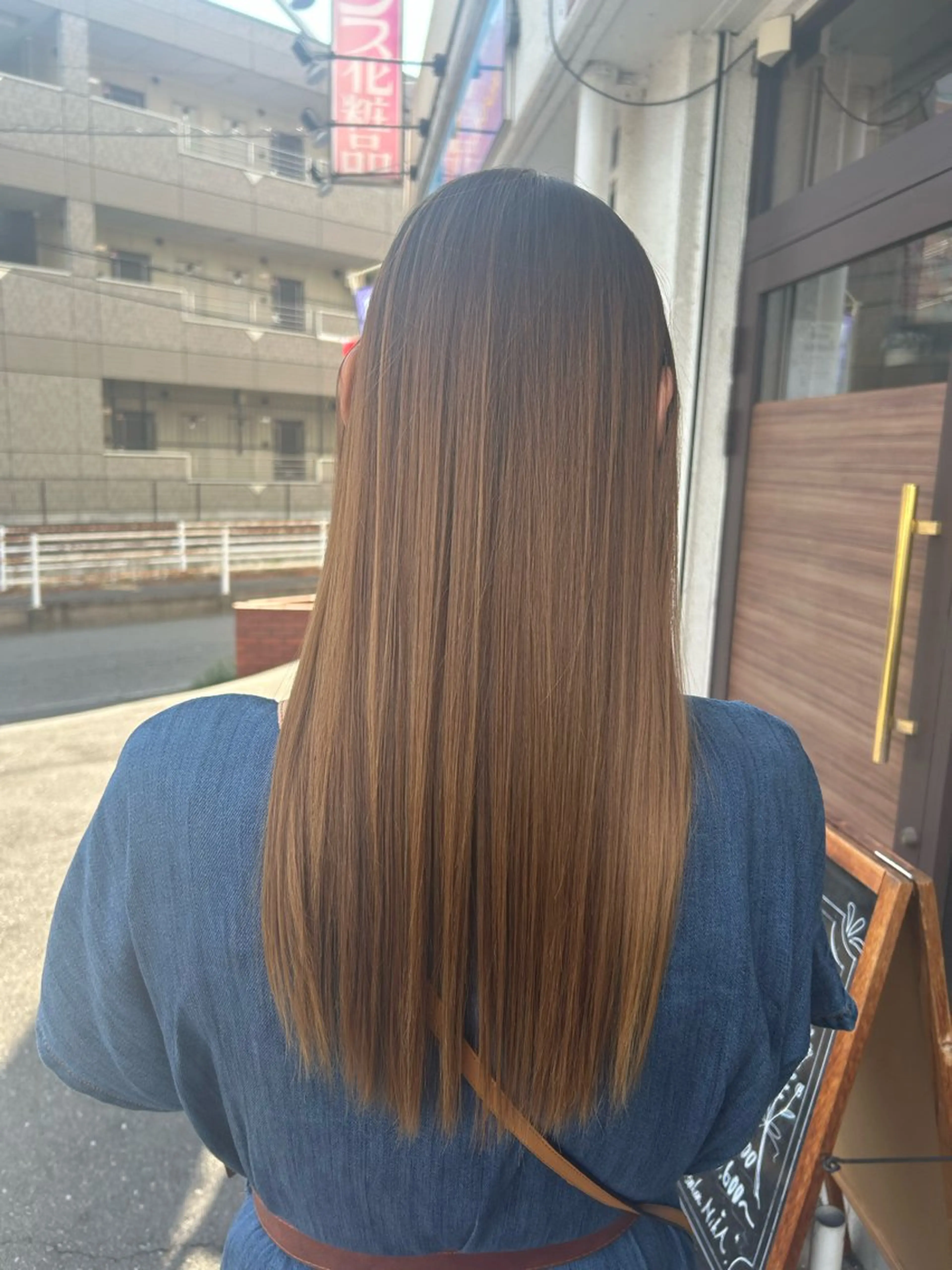 ロング 縮毛矯正 縮毛矯正 💎ヘアーサロン NIKA💎YURIのヘアスタイル