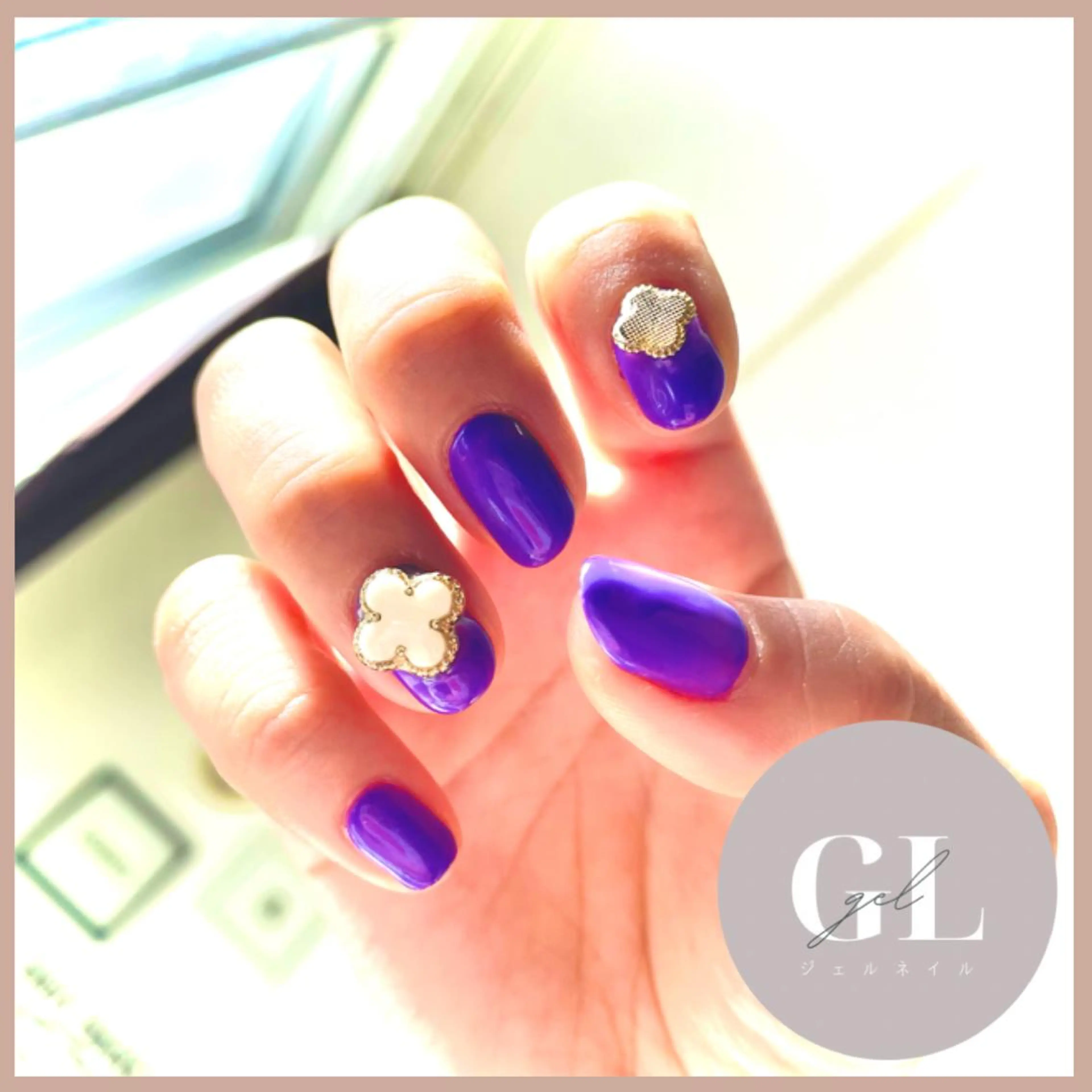 ネイル ワンカラーネイル ショートネイル Nailsalon Caiseのネイルデザイン