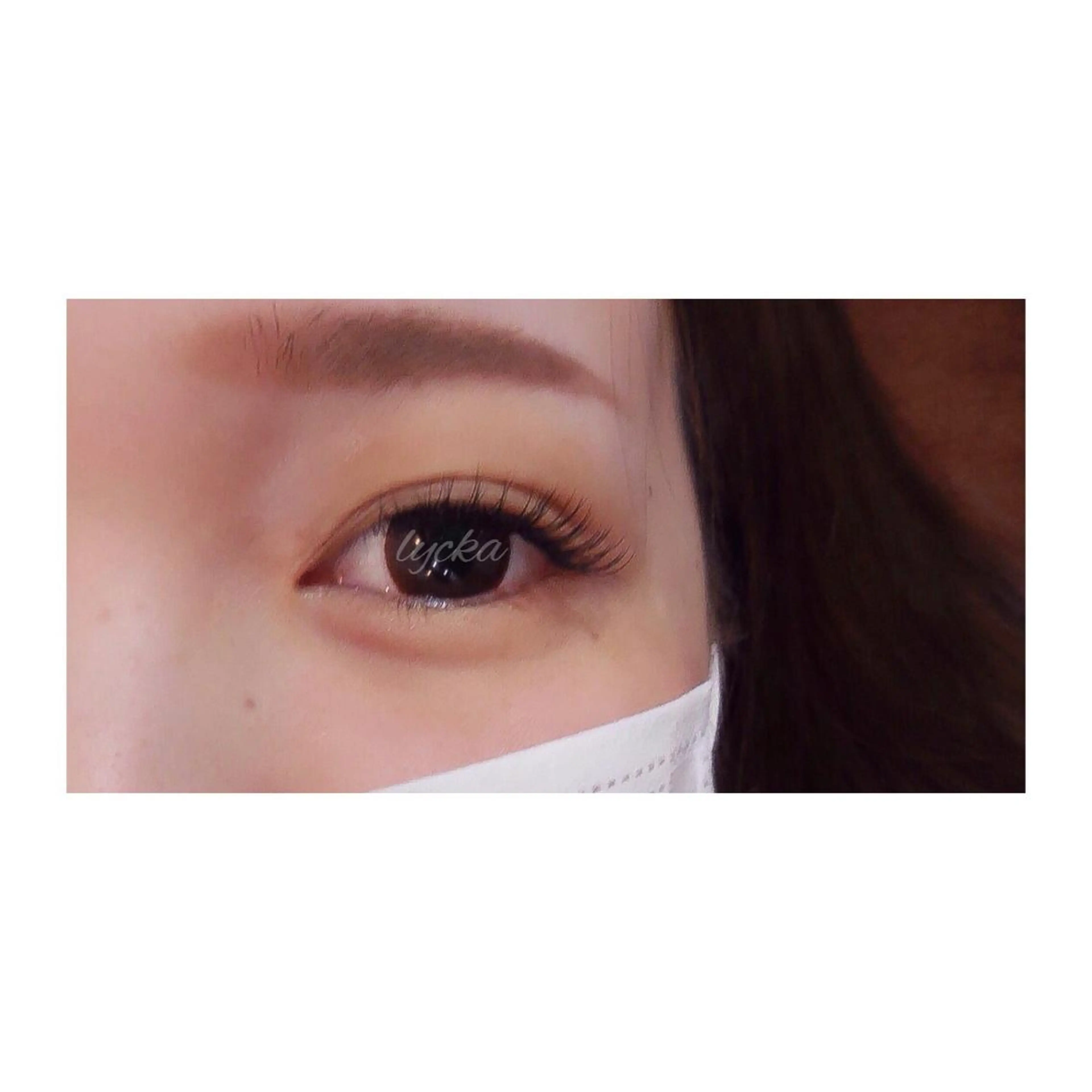 マツエク・マツパ Lycka西宮所属・Lycka hiromiのマツエク・マツパデザイン