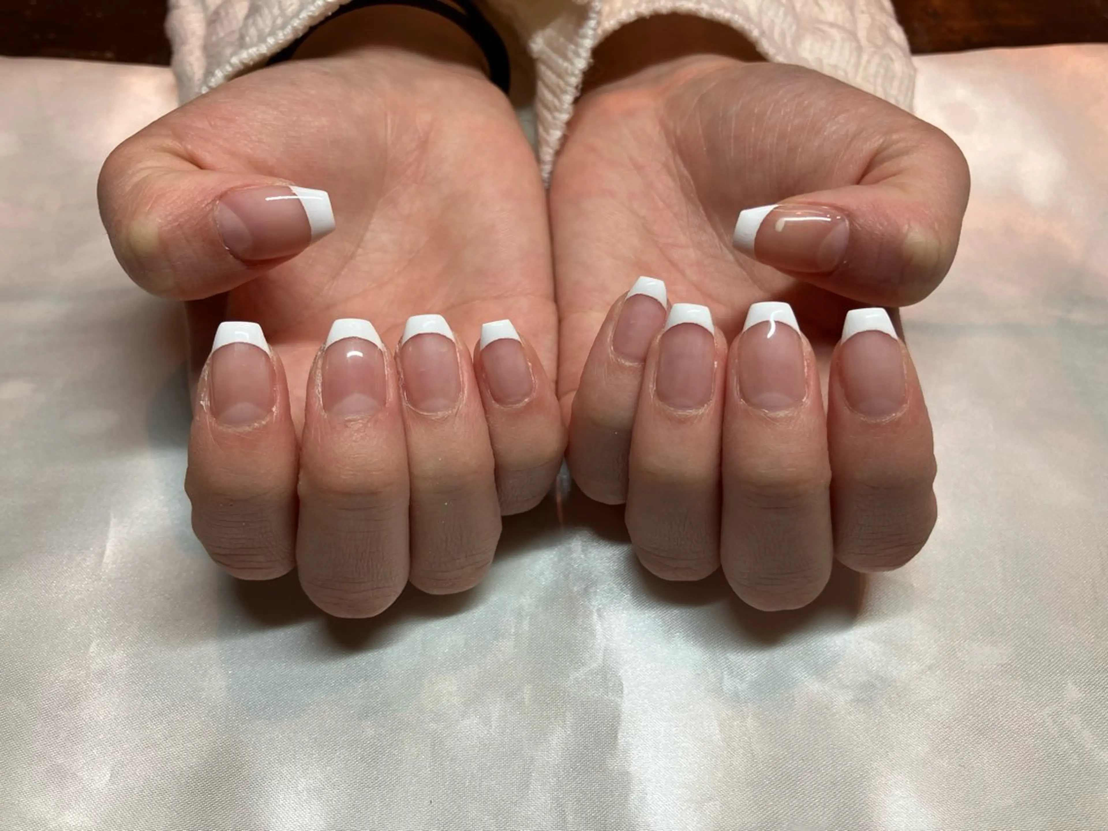 ネイル フレンチネイル nail salon Luxury 梅田店所属・谷口 空心のネイルデザイン