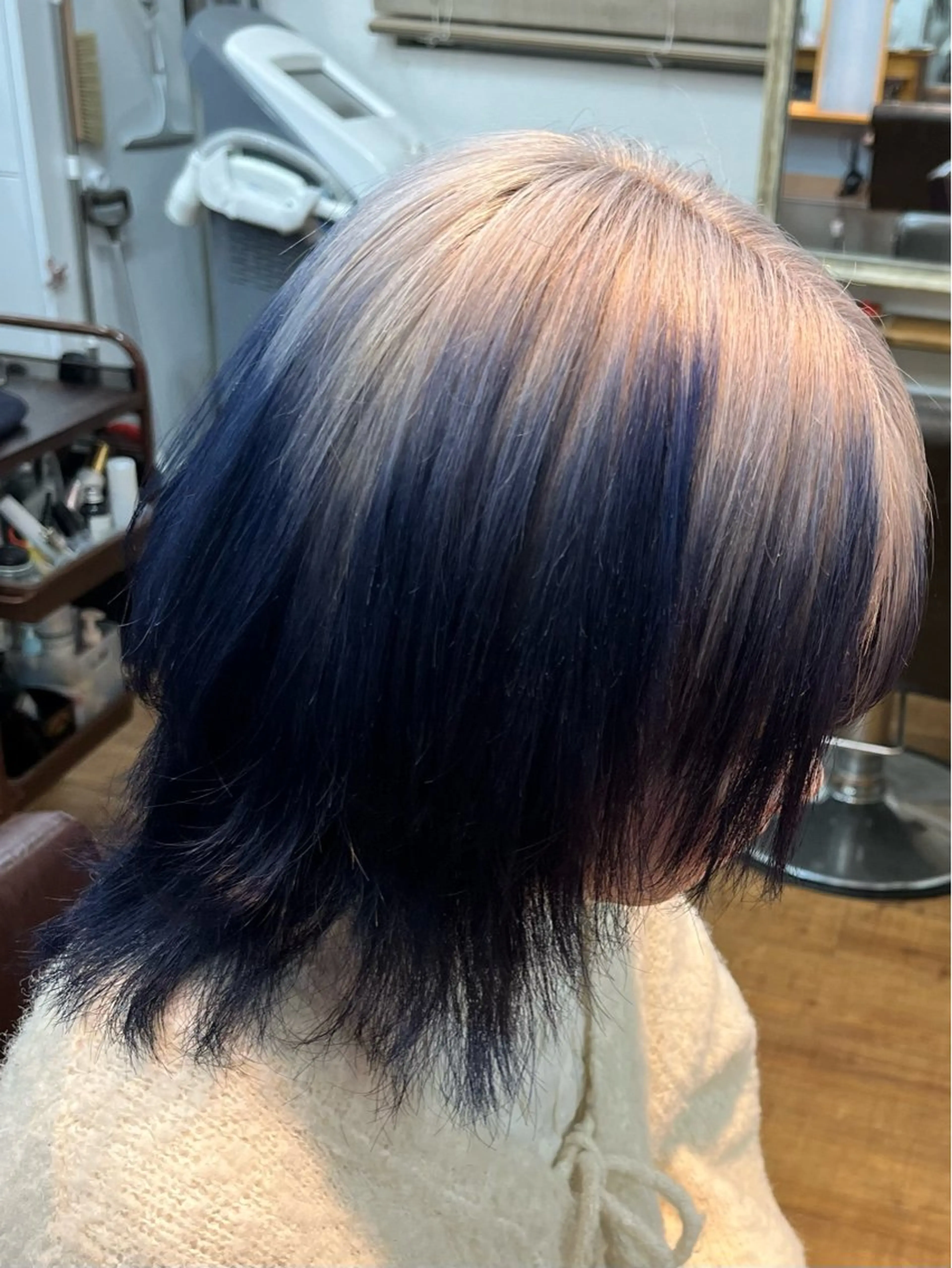 ミディアム カラー ダブルカラー インナーカラー 髪質改善 ヘアカラー トリートメント 🫧艶髪デザイナー 🫧白石航汰のヘアスタイル
