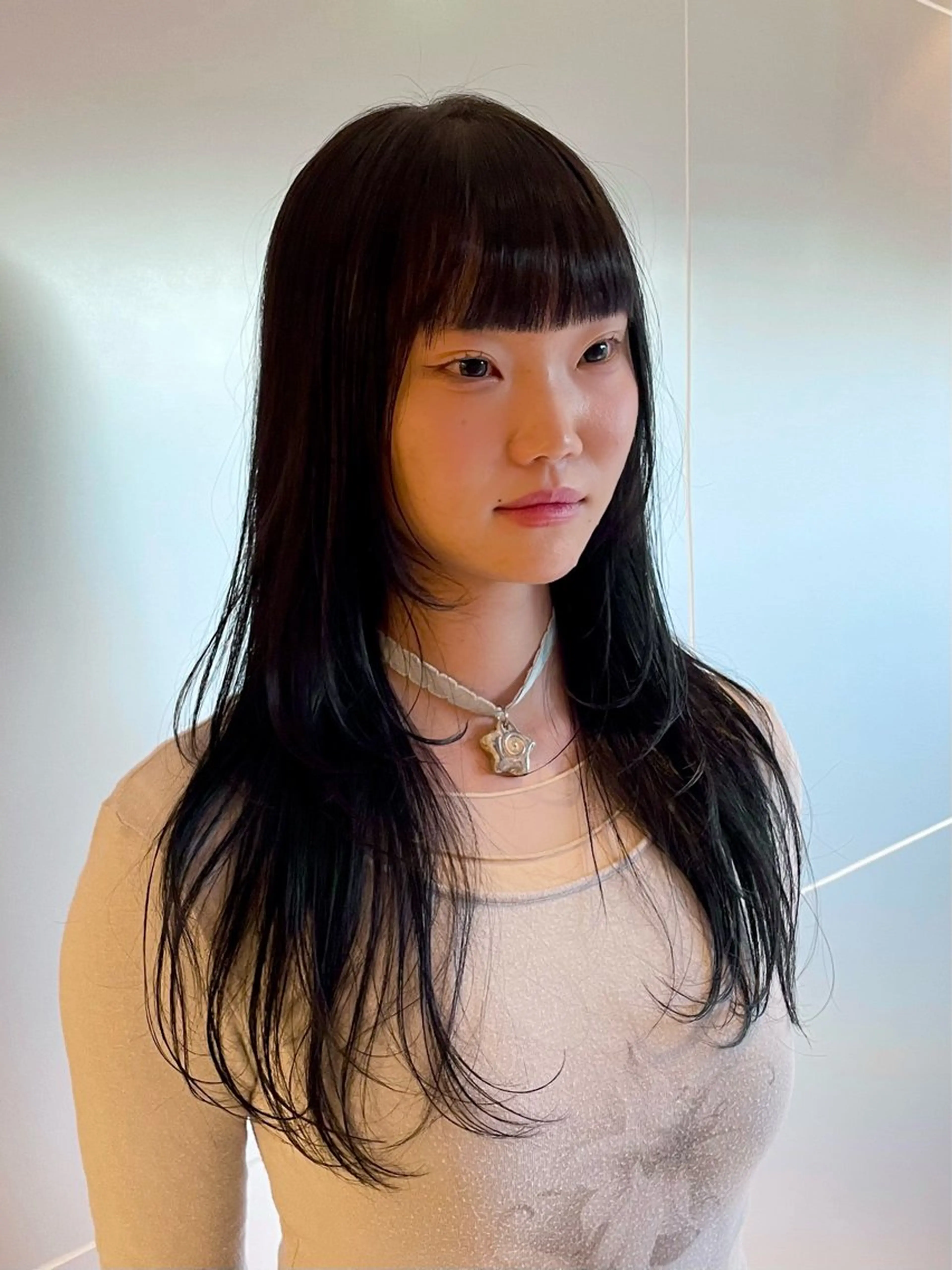 ロング 🕊️小顔カット 暖色系🍒/偉楓のヘアスタイル