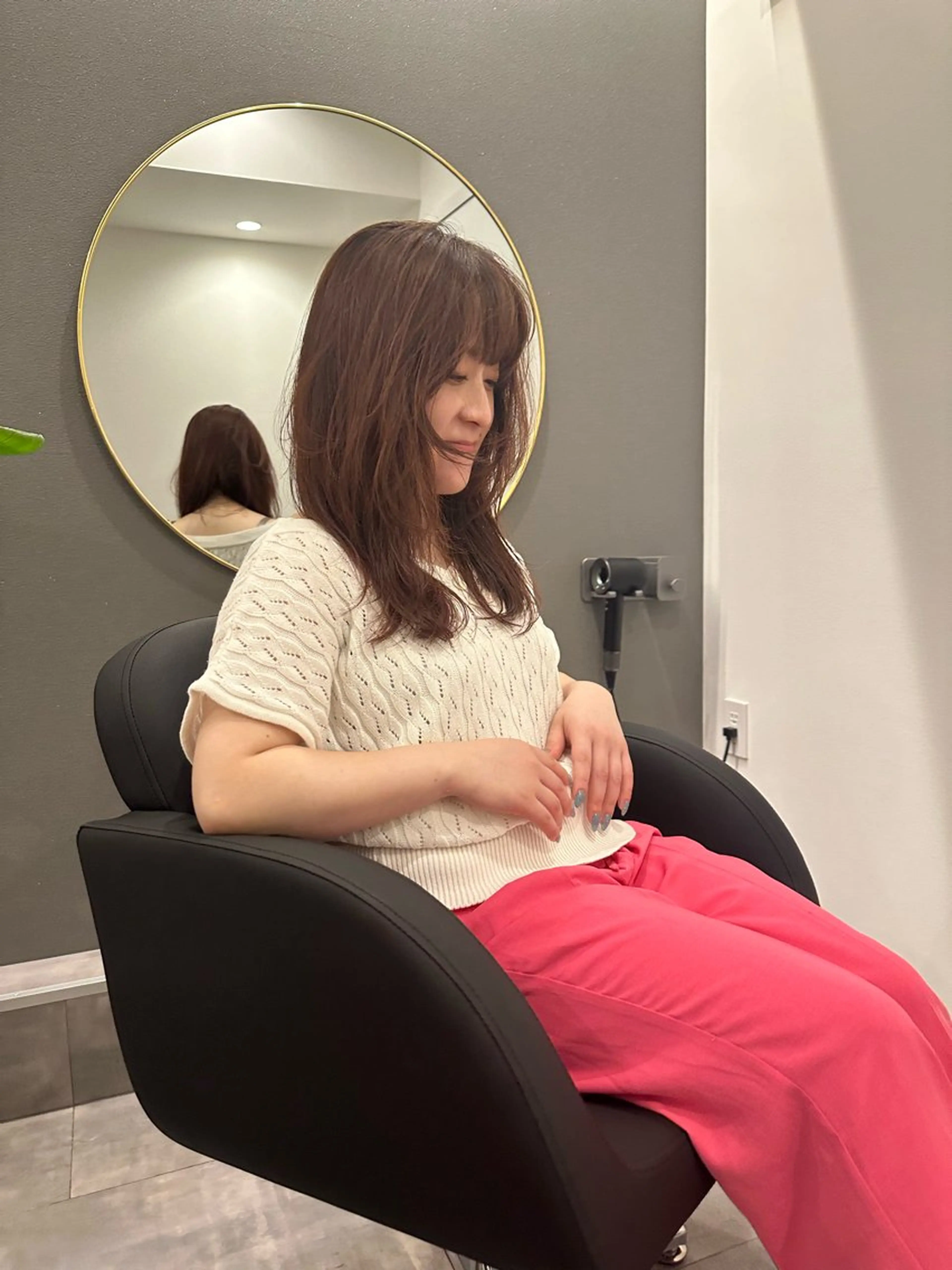 ロング カラー SUNDAZED所属・日沖 由紀子のヘアスタイル