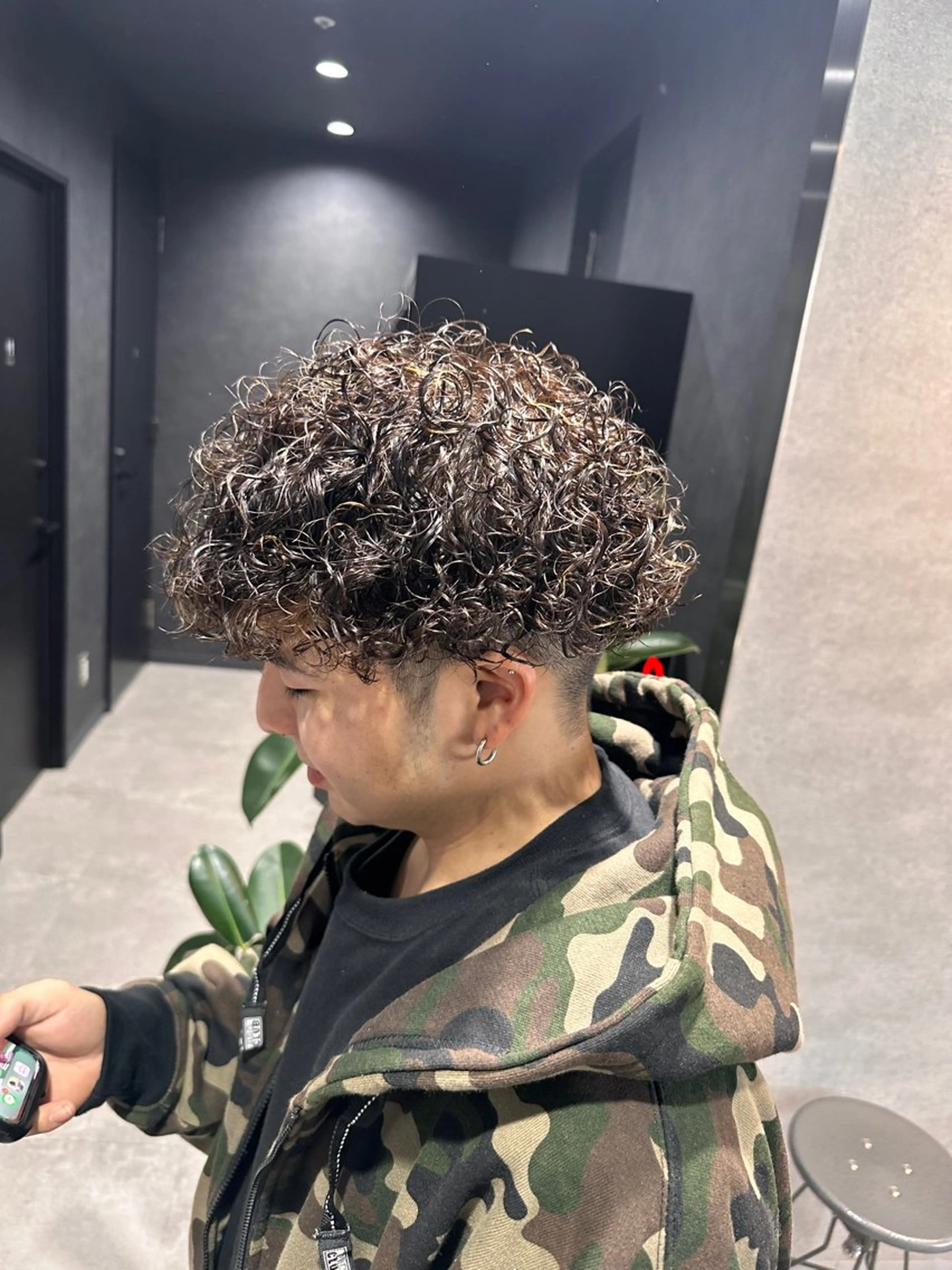 ショート パーマ メンズ 【メンズサロン】 BLUCK 横浜のヘアスタイル