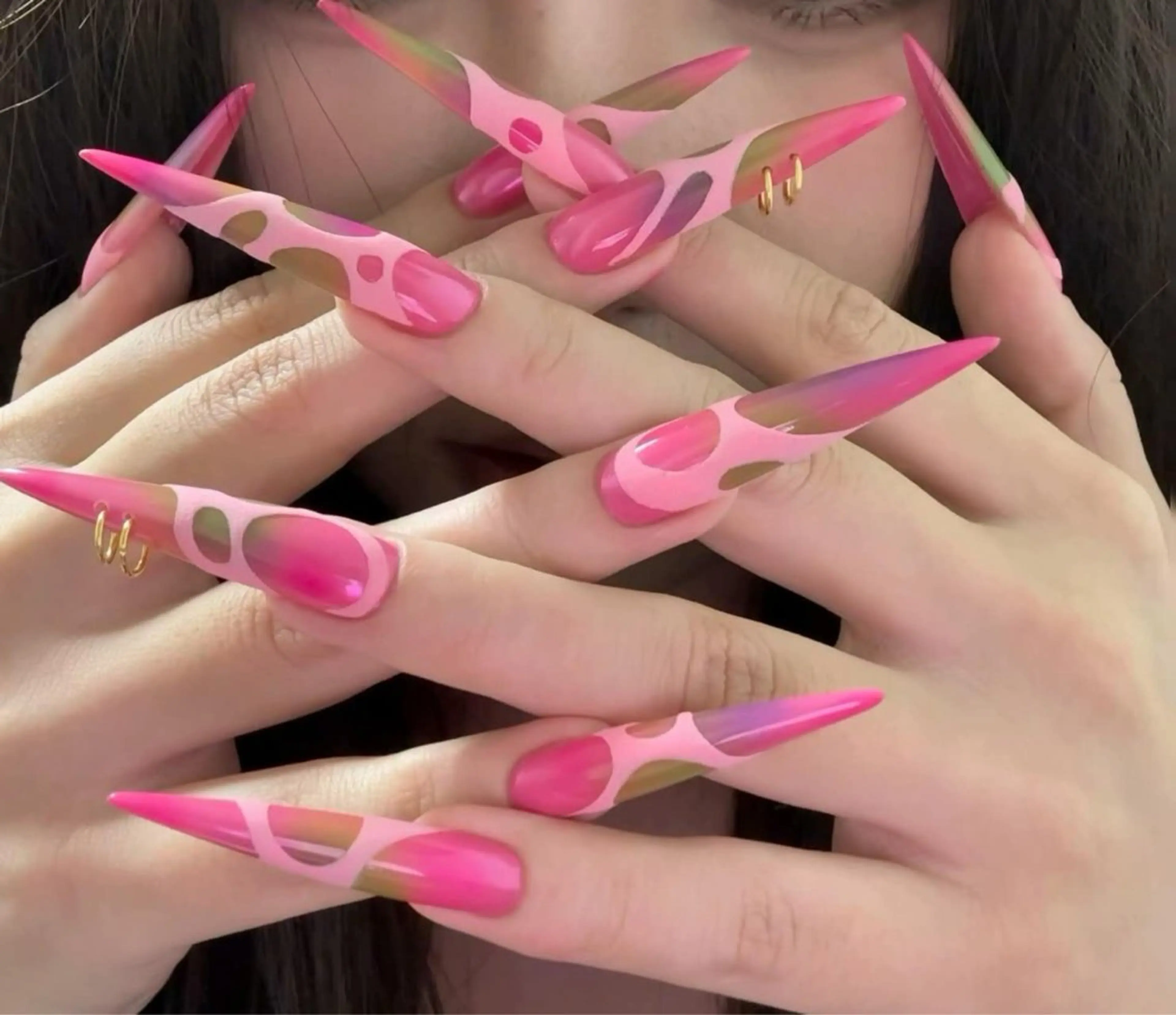 ネイル 小島 阿佑美のネイルデザイン