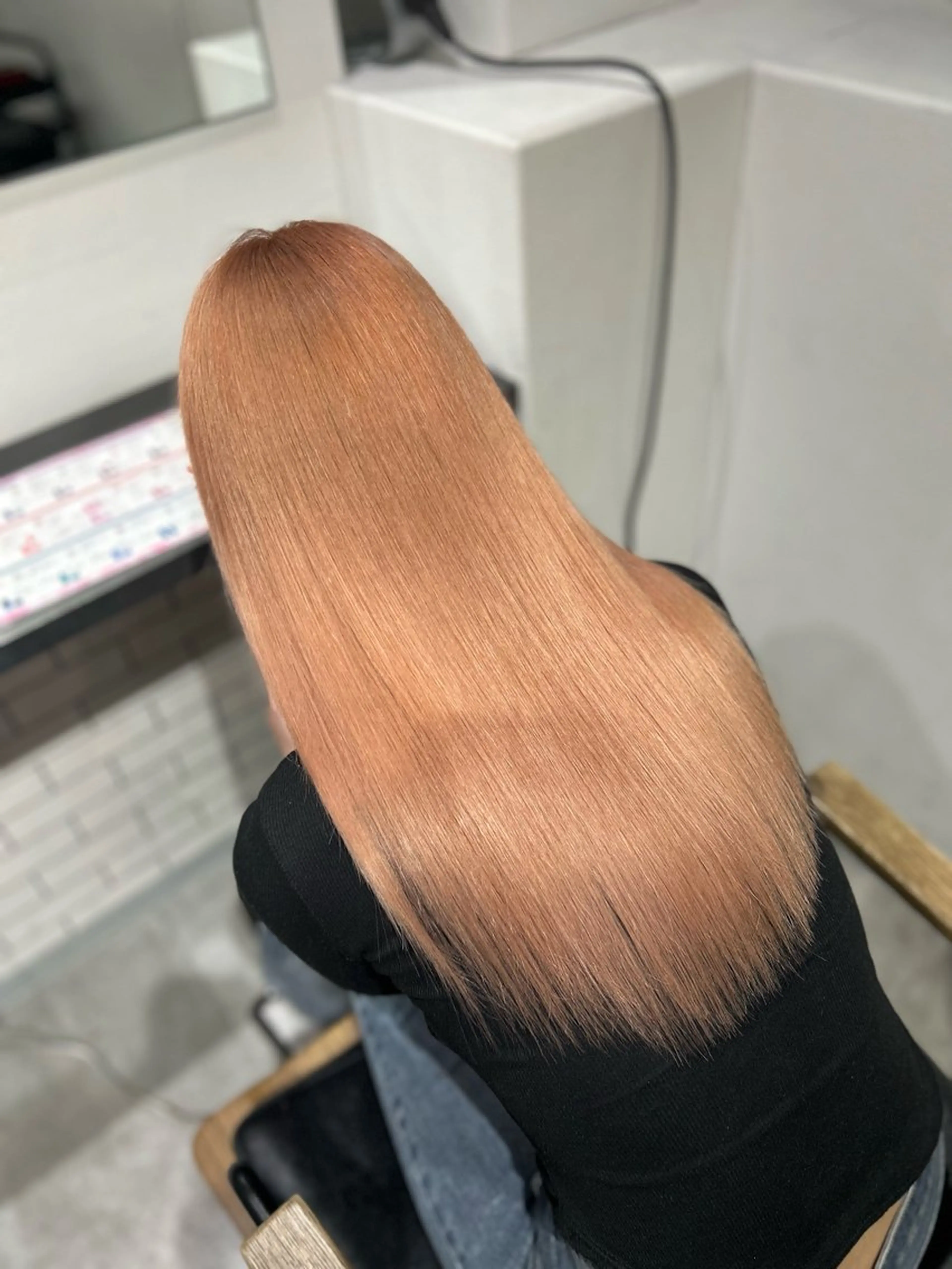 ロング カラー ブリーチ/ベージュ /レイヤー/ひよりのヘアスタイル