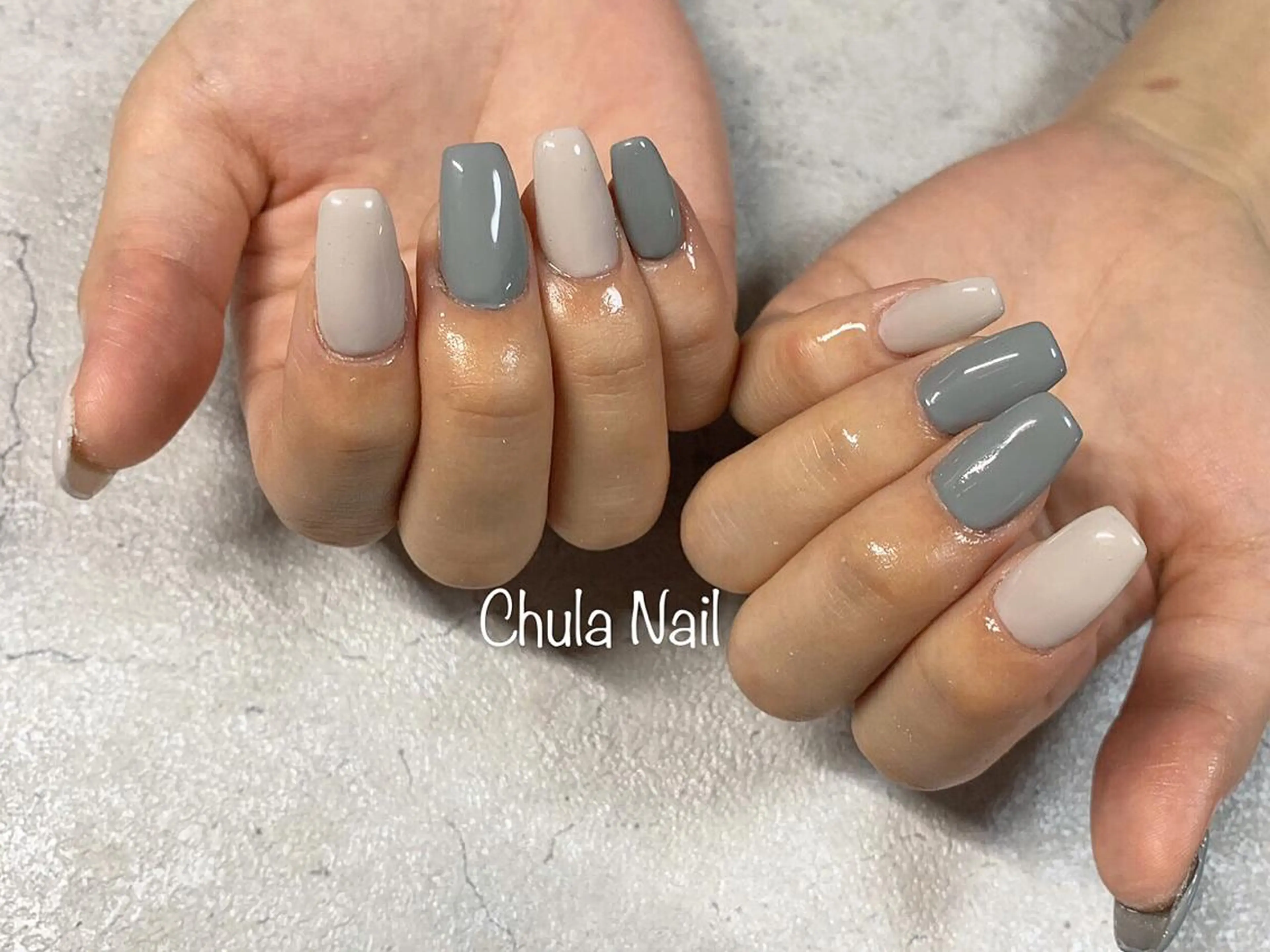 ネイル スカルプネイル ハンドネイル ëmma nail_ by chulaのネイルデザイン