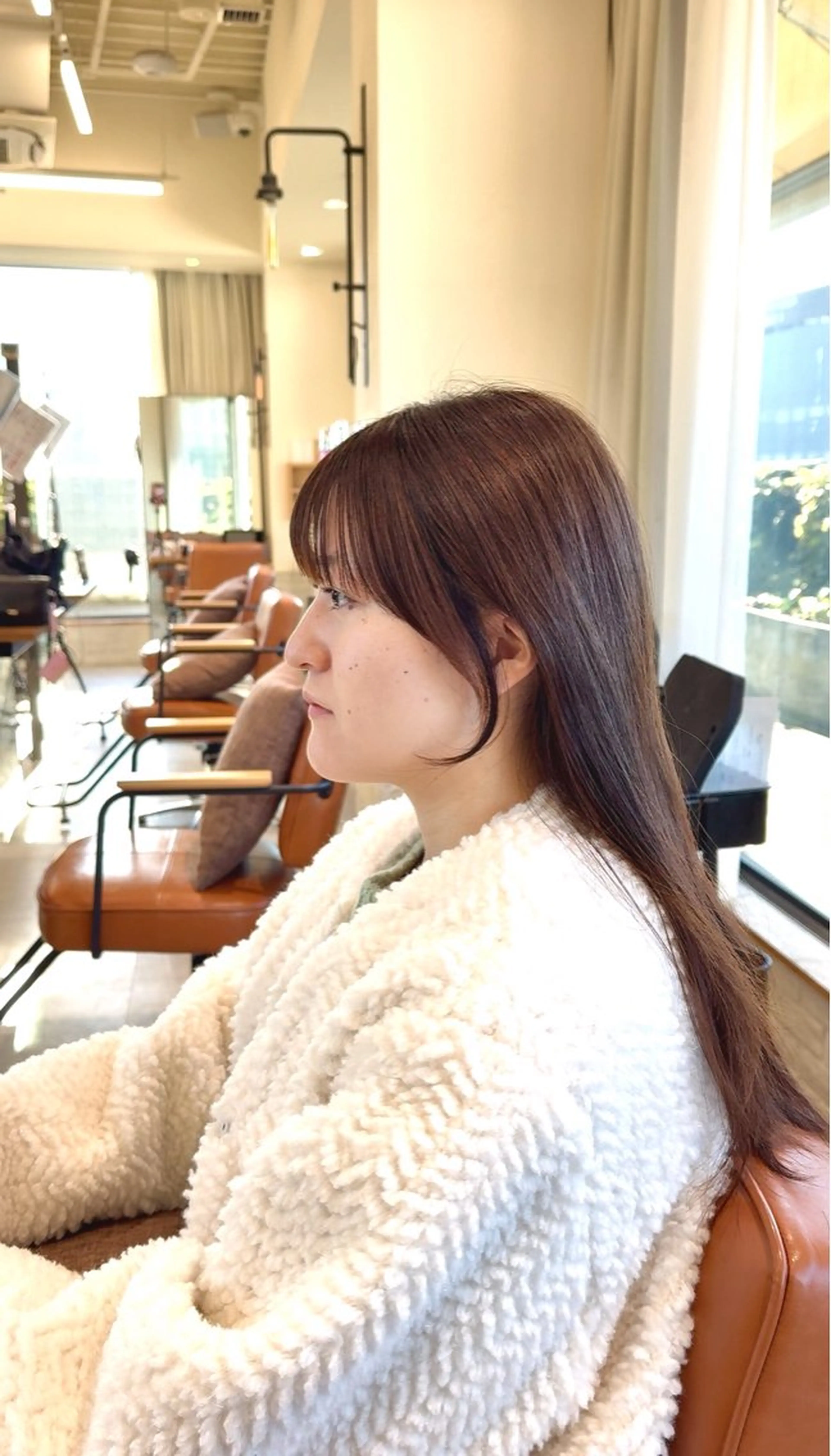 セミロング 顔周りカット 銀座/ショート特化/ 似合わせカット/といのヘアスタイル