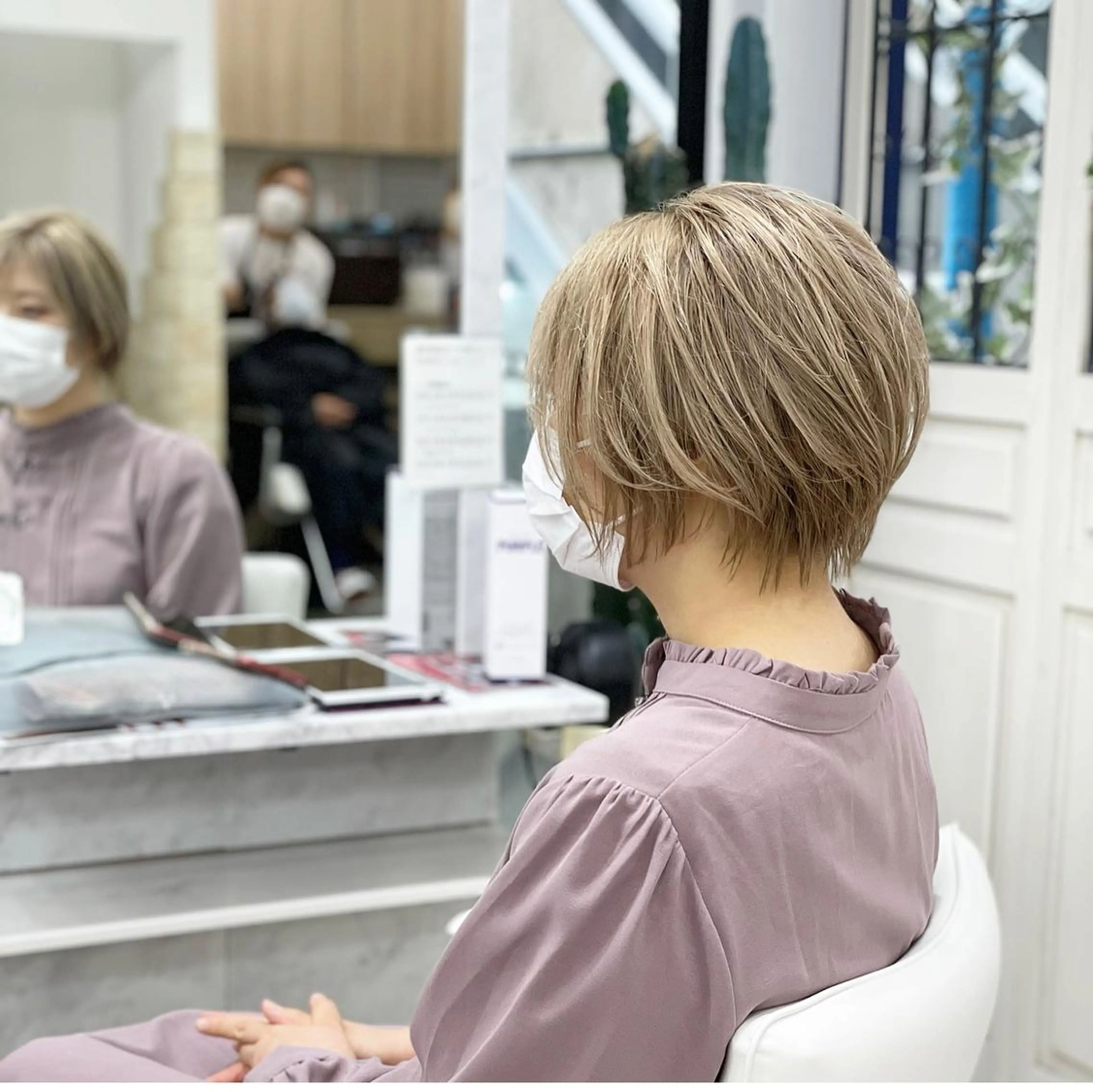 ショート ショートヘア 相武台ショート特化 💐川崎希💐のヘアスタイル