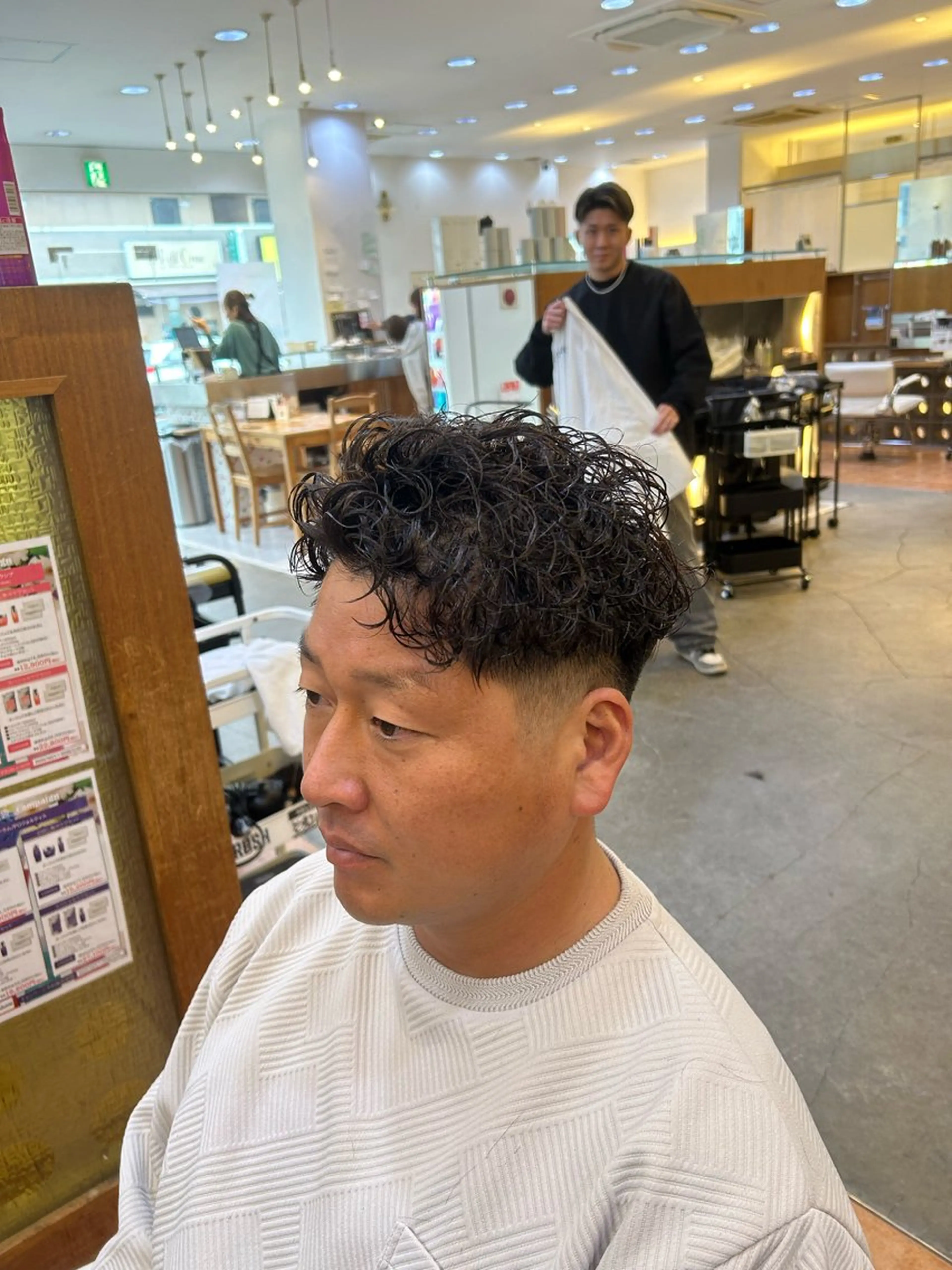 パーマ メンズ カット パーマ メンズパーマ/ フェード　Tumのヘアスタイル