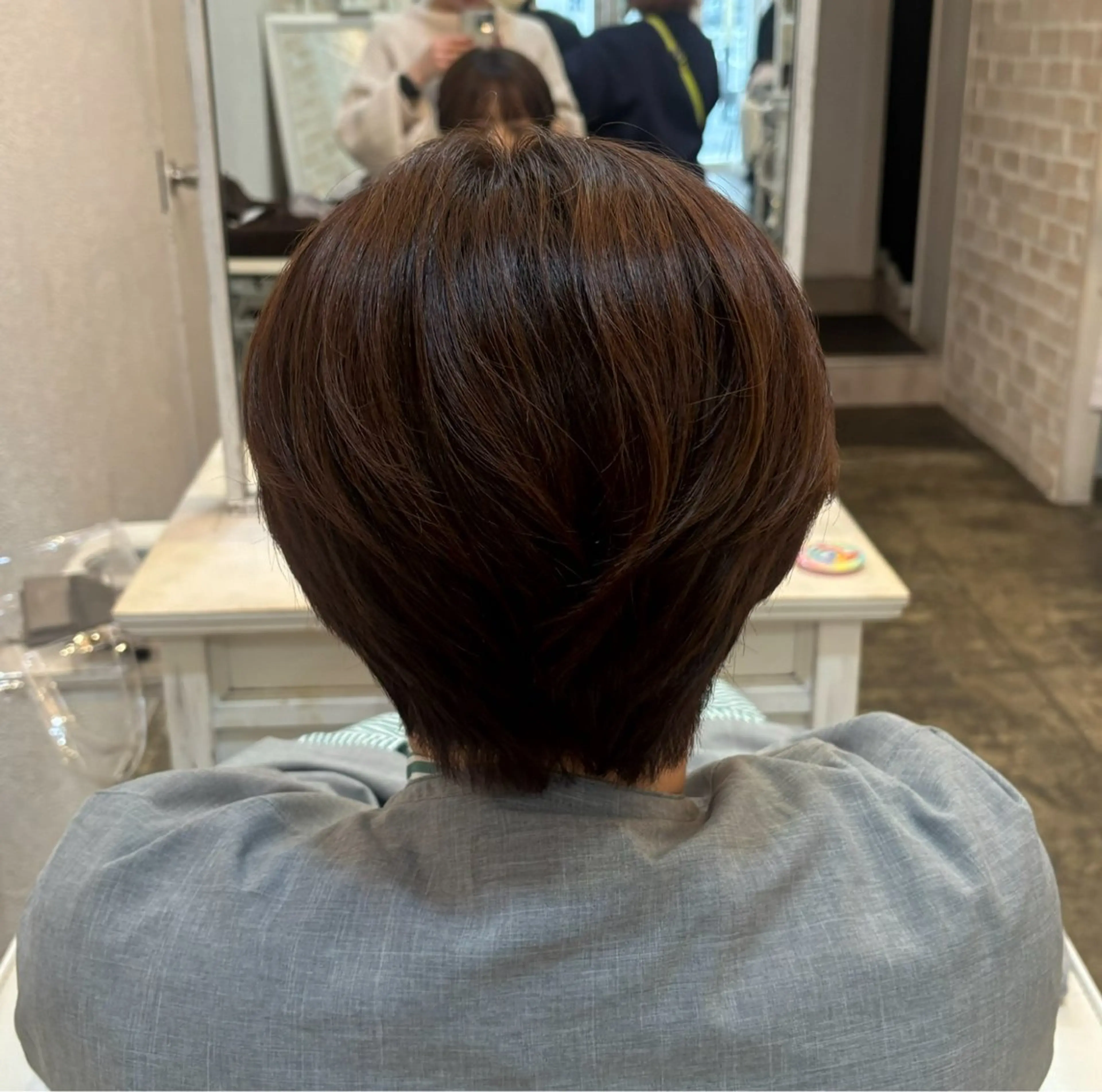 ショート カット ヘアカラー 山﨑彩乃 🫧 カットモデル募集🌟のヘアスタイル