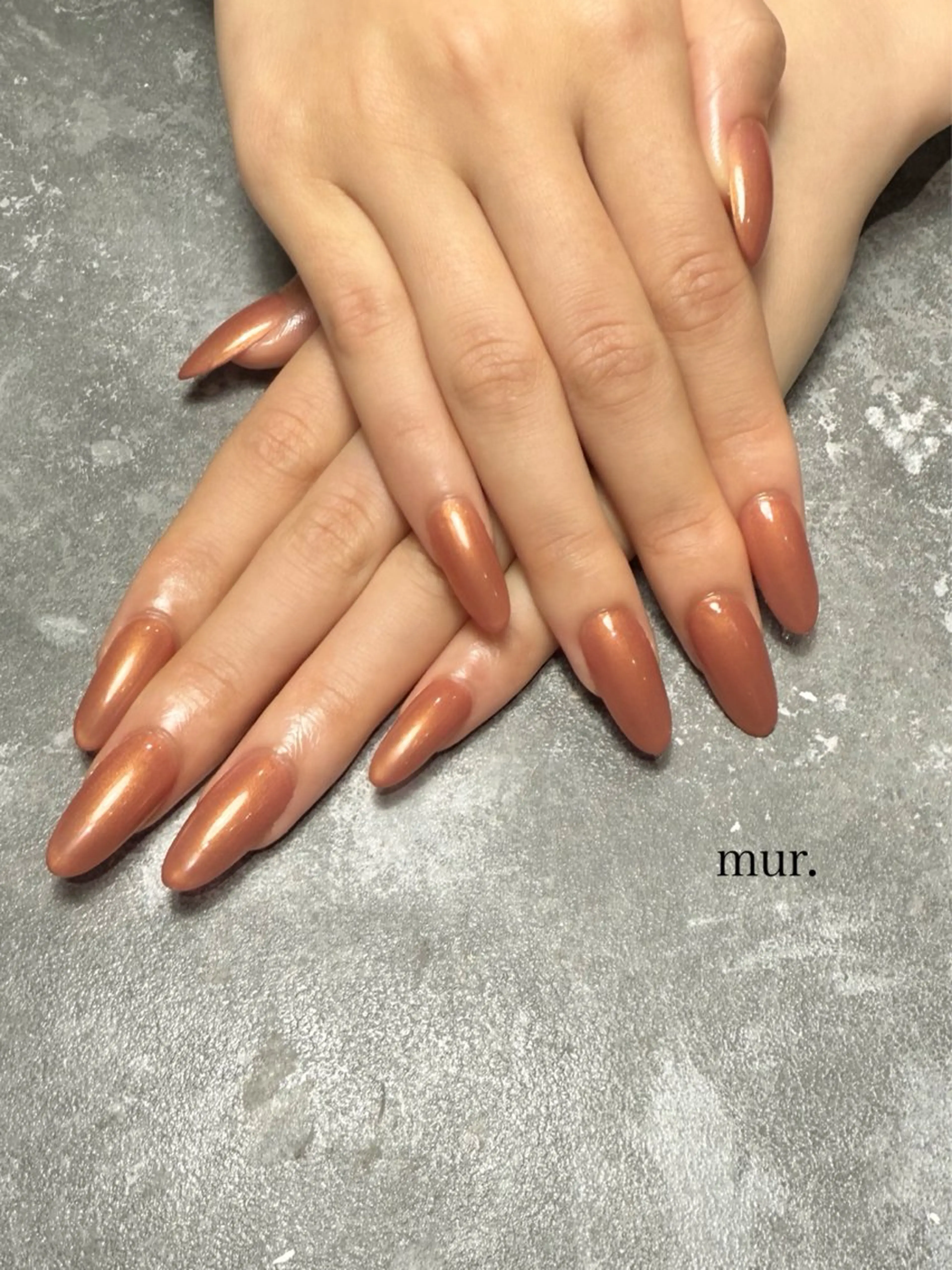ネイル ワンカラーネイル ネイルチップ ハンドネイル nail salon　mur.所属・mur. harukaのネイルデザイン