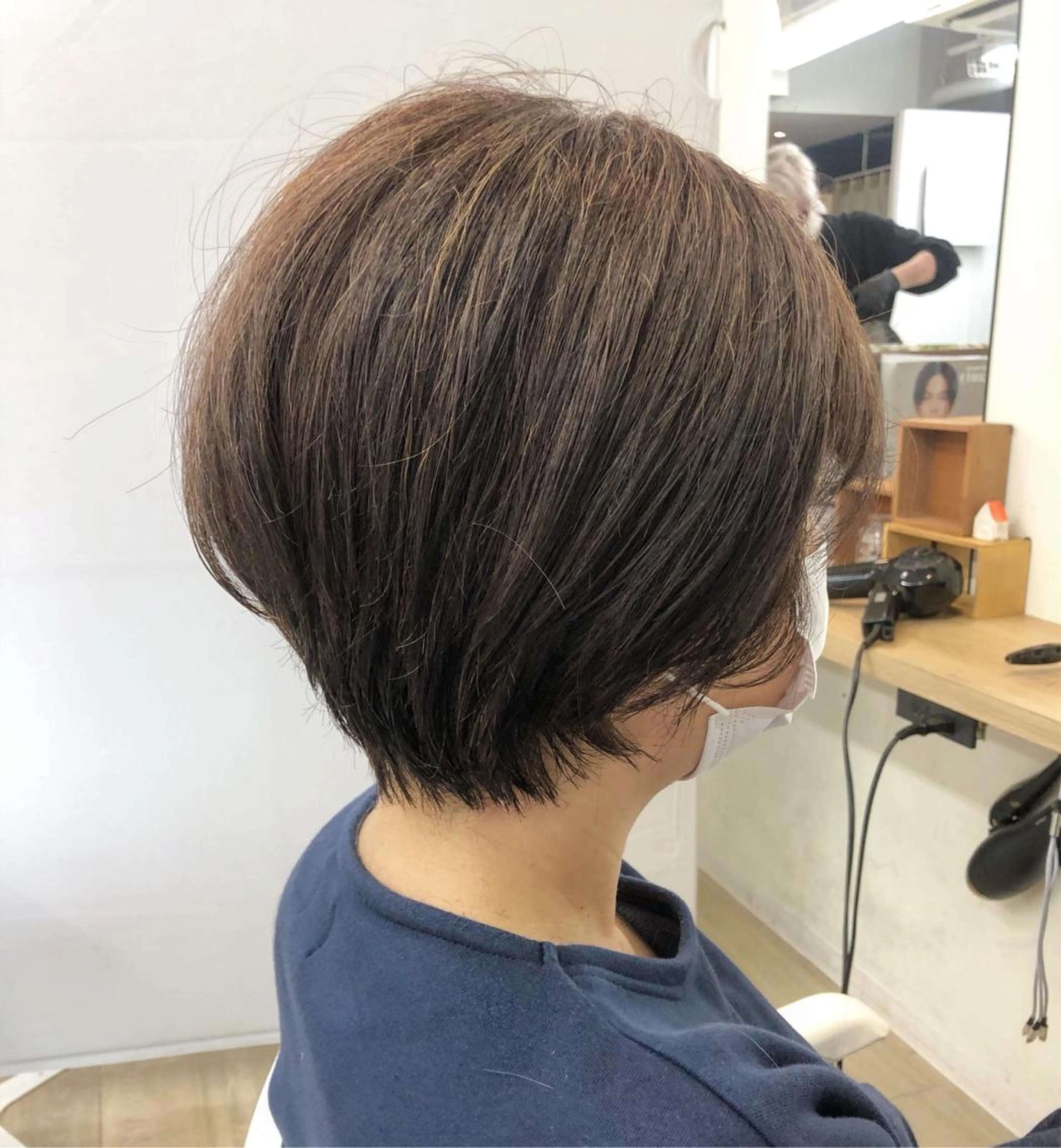 ショート ヤナギウチ エリカのヘアスタイル